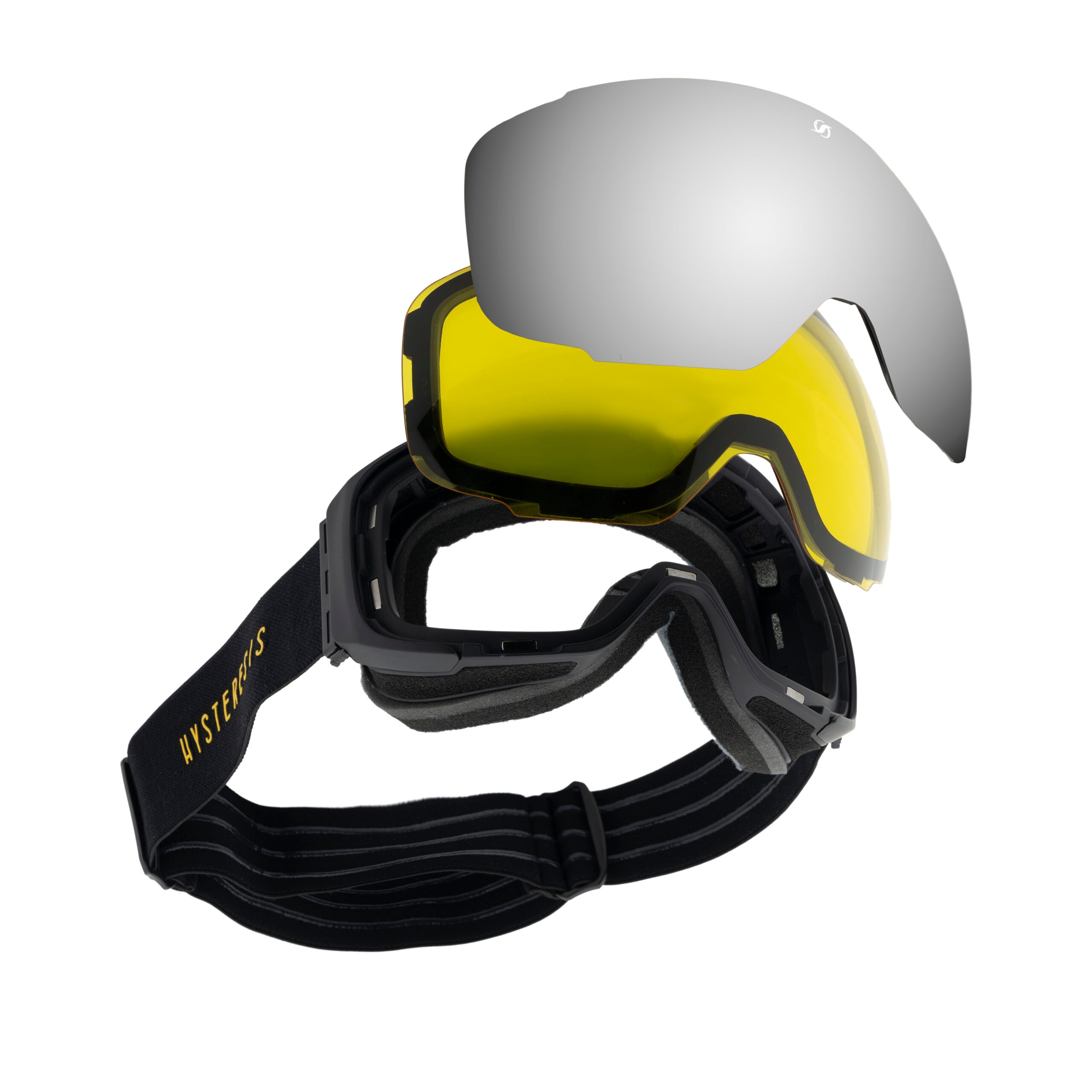 Máscara Magnética de Esquí / Snow Freeride Hysteresis - Azul / Verde Azul / Verde-5
