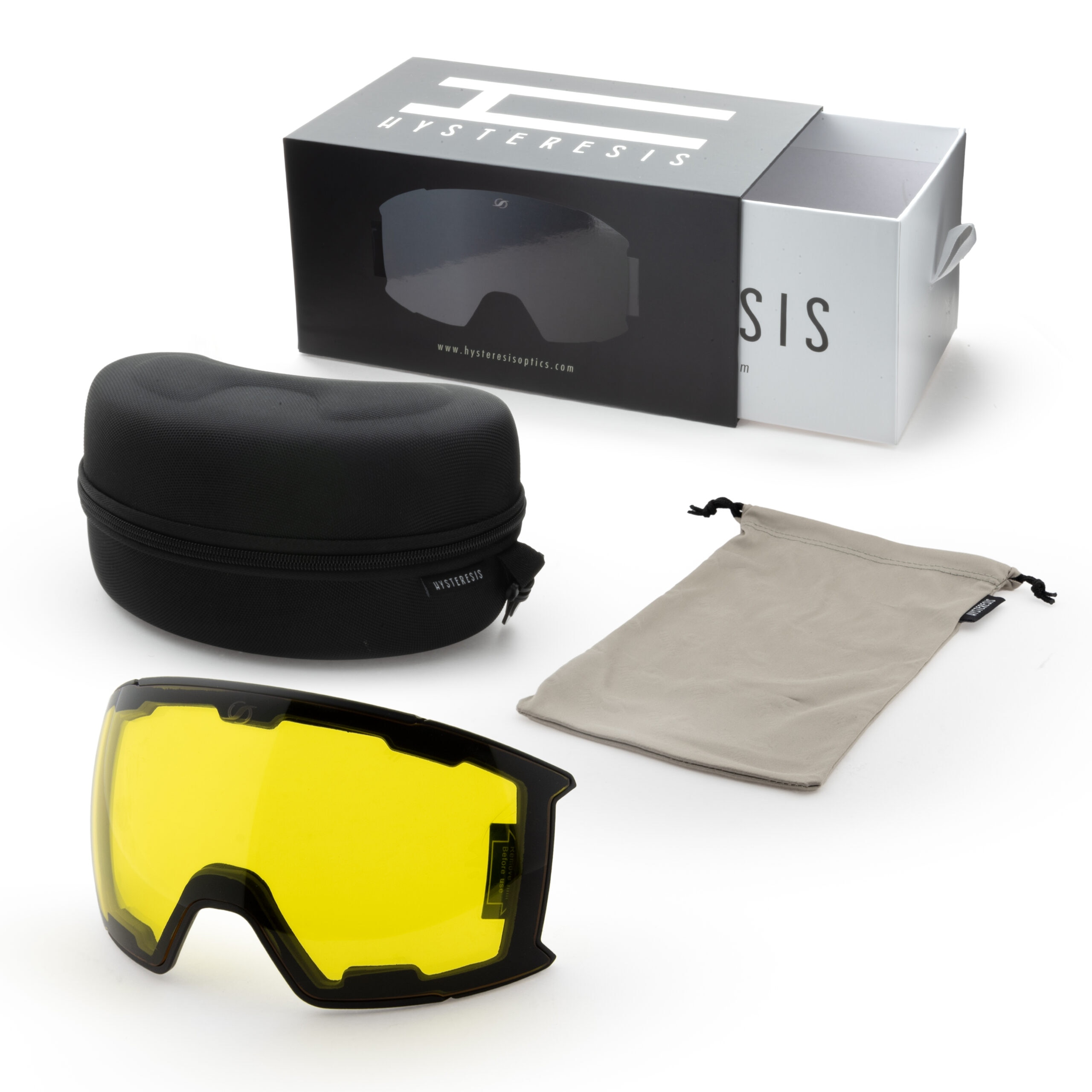 Máscara Magnética de Esquí / Snow Magnética Revol Hysteresis - Negro Negro-5