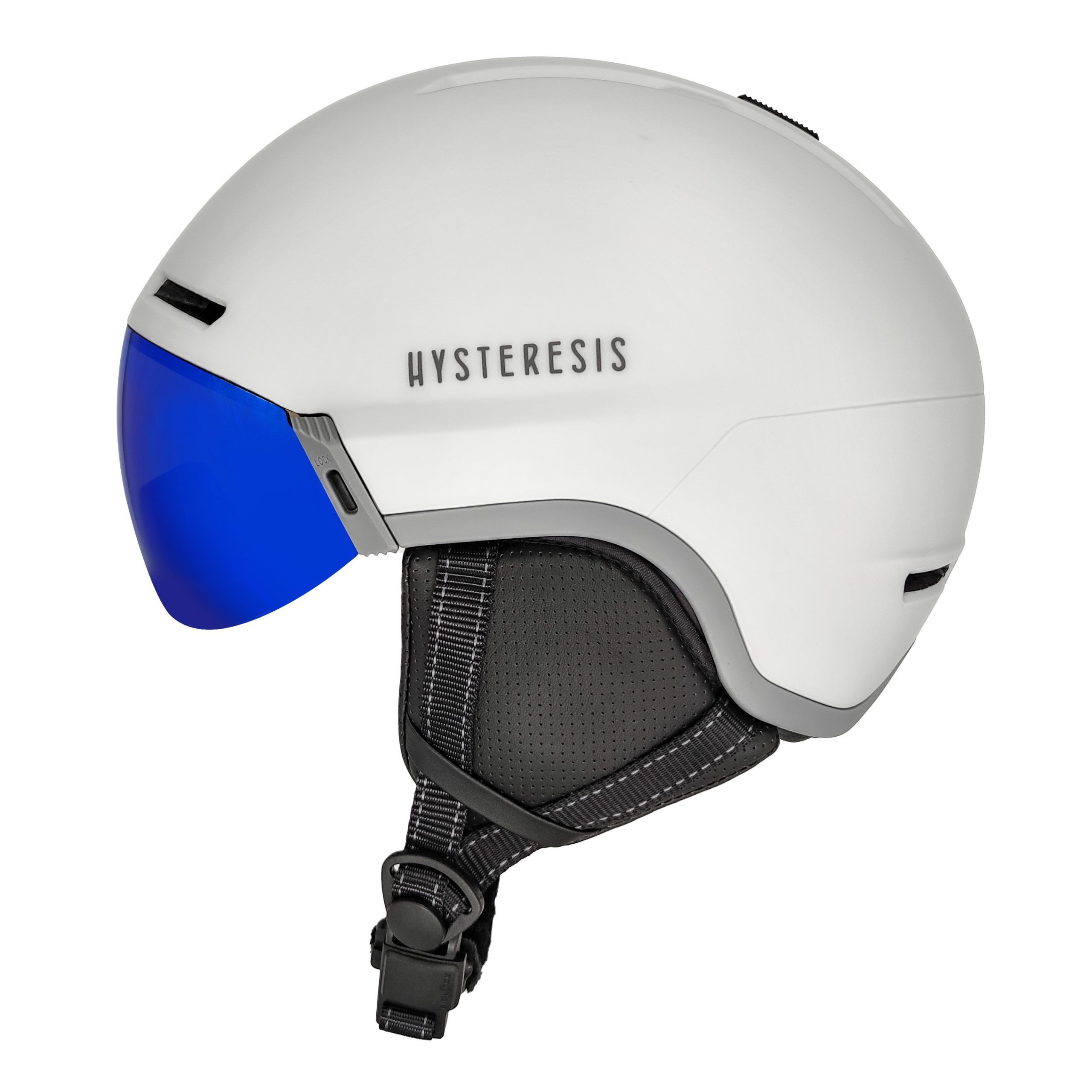 Casco de esquí y snow con Visor Premium P-Shock Hysteresis - Blanco Blanco-2
