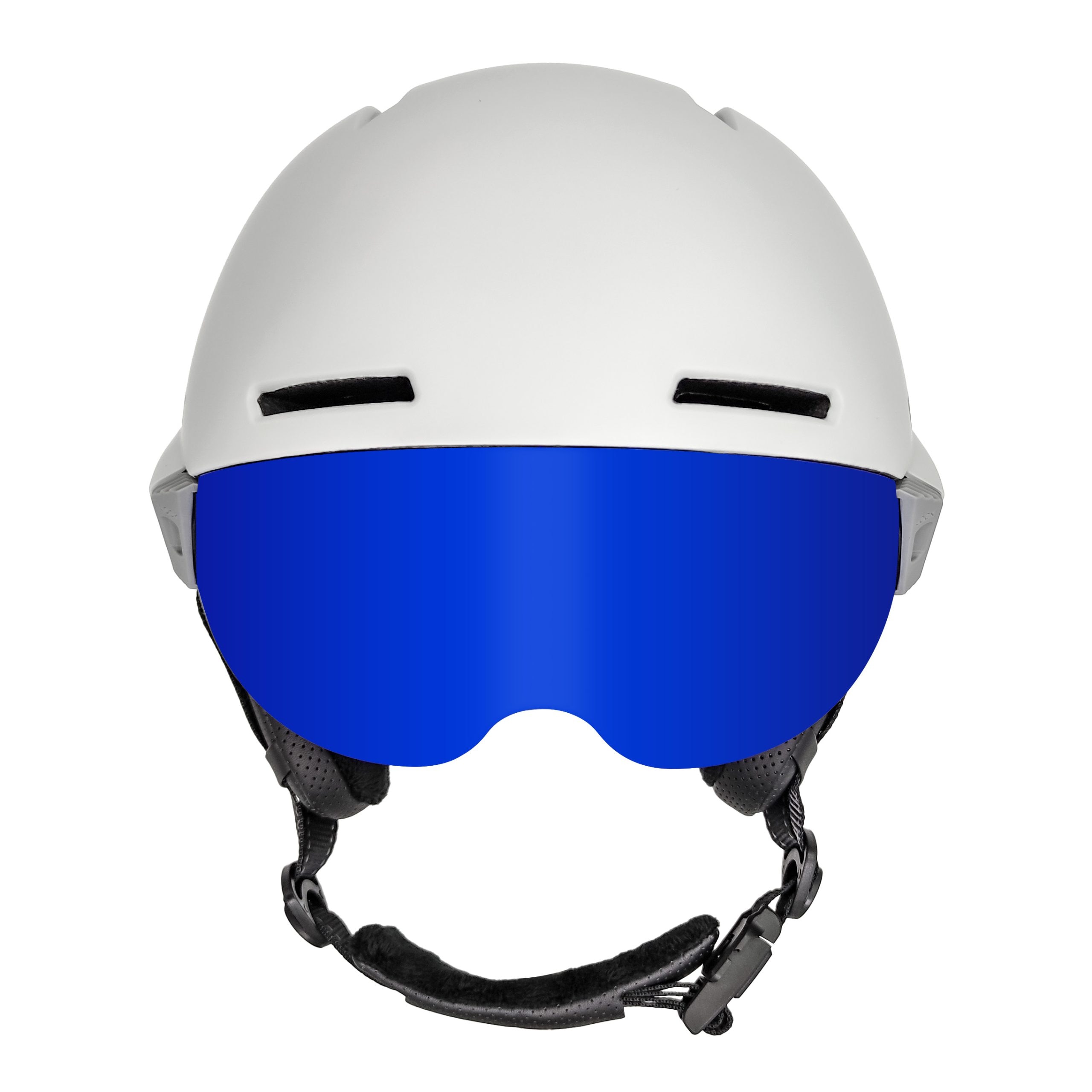 Casco de esquí y snow con Visor Premium P-Shock Hysteresis - Blanco Blanco-4