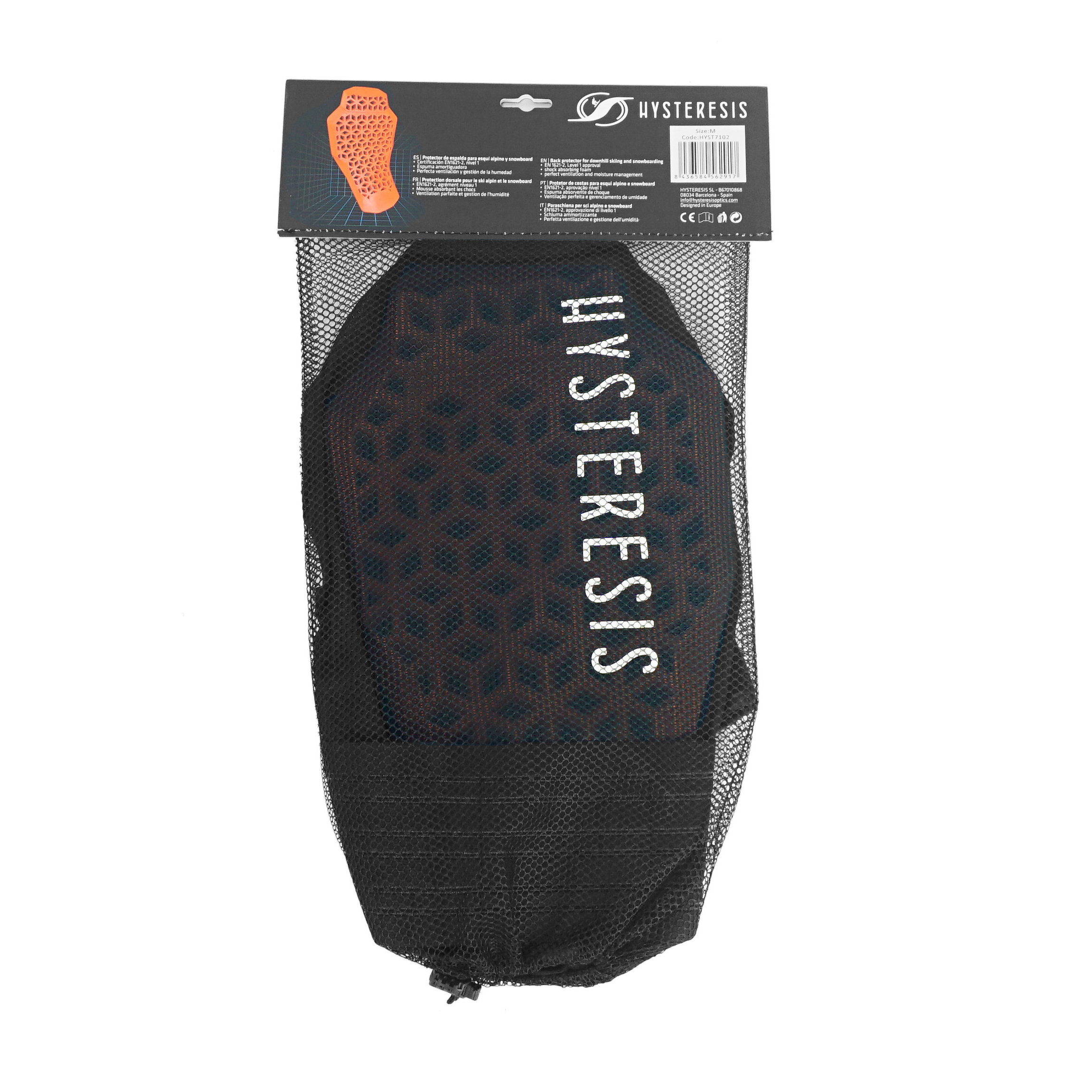 Protección de espalda de Esquí / Snow - Negro Negro-5