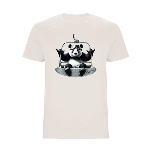 Imagen 0 de Camiseta unisex Panda Telesilla Vintage Hysteresis