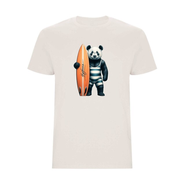 Imagen 0 de Camiseta unisex Panda Surf Vintage Hysteresis