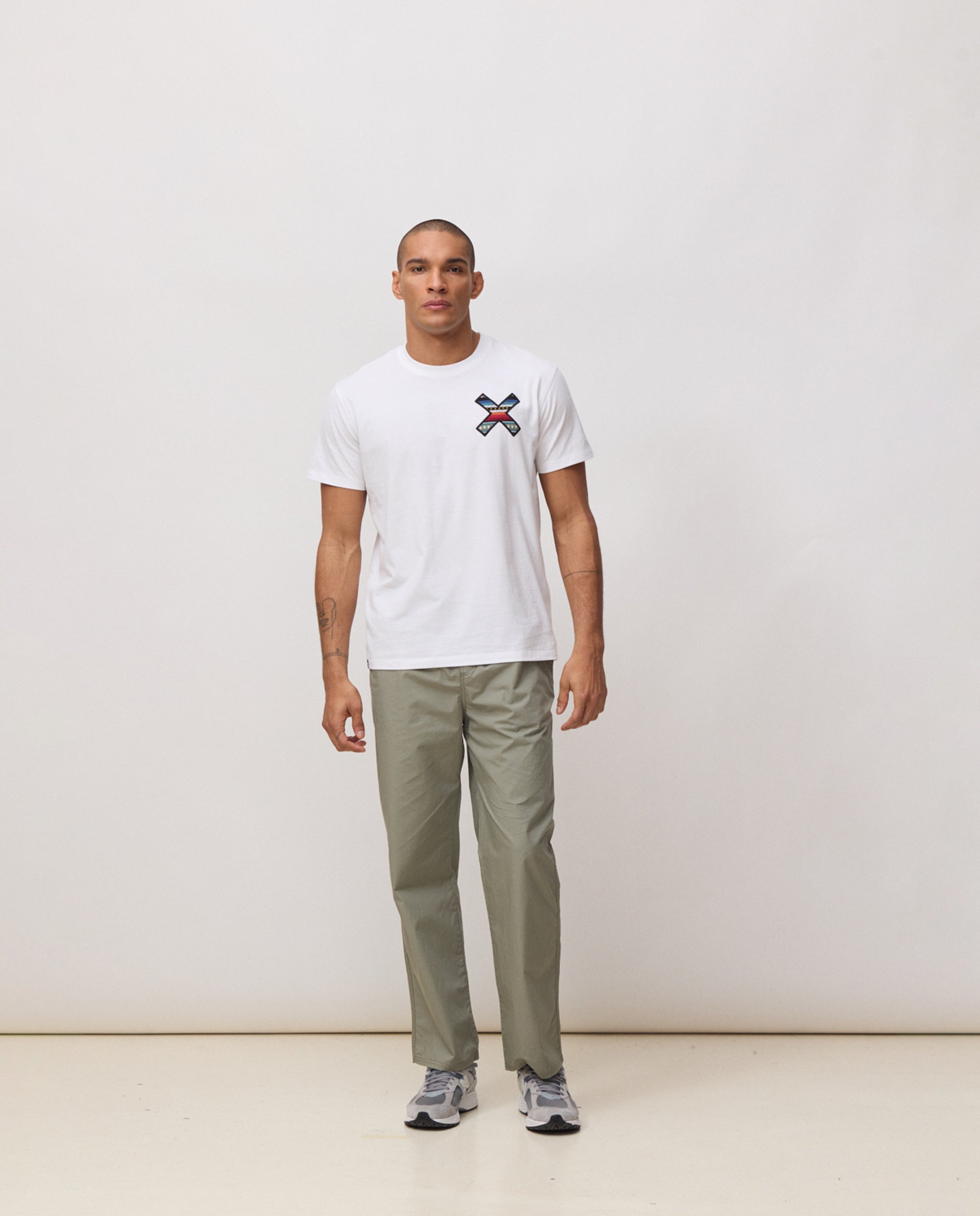 Imagen 3 de Camiseta de hombre de 100% algodón orgánico classic blanca - Blue Banana - Blanco Blanco