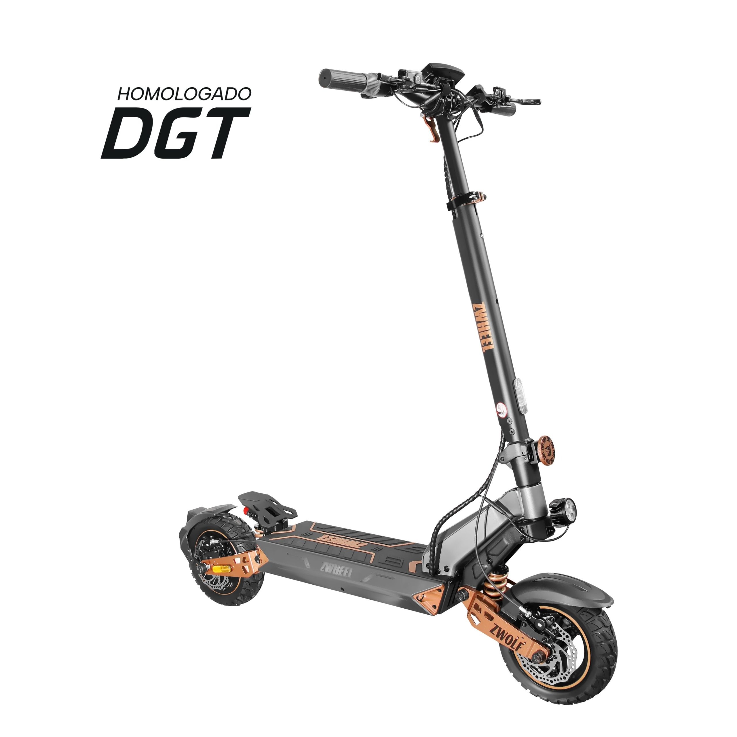 Zwheel - Patinete eléctrico de adultos ZWolf Plus de ZWheel.