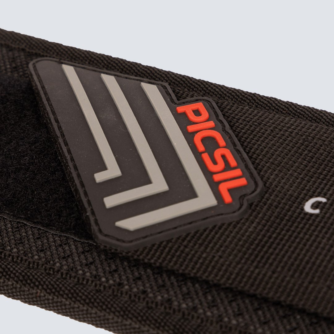 Cinturón unisex para halterofilia PICSIL - Negro Negro-6