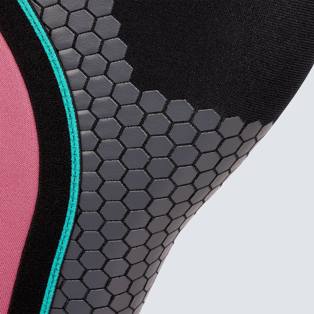 Rodilleras Hex Tech 5mm PICSIL - Rosa Rosa-6