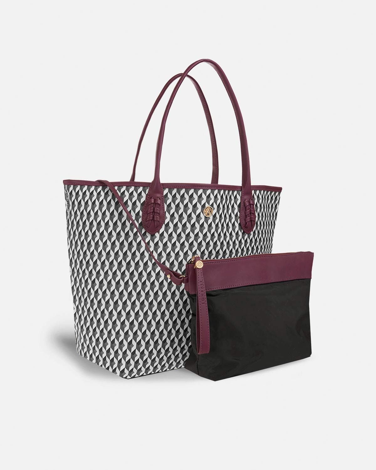 Bolso shopper born - Lonbali - Negro Negro-3