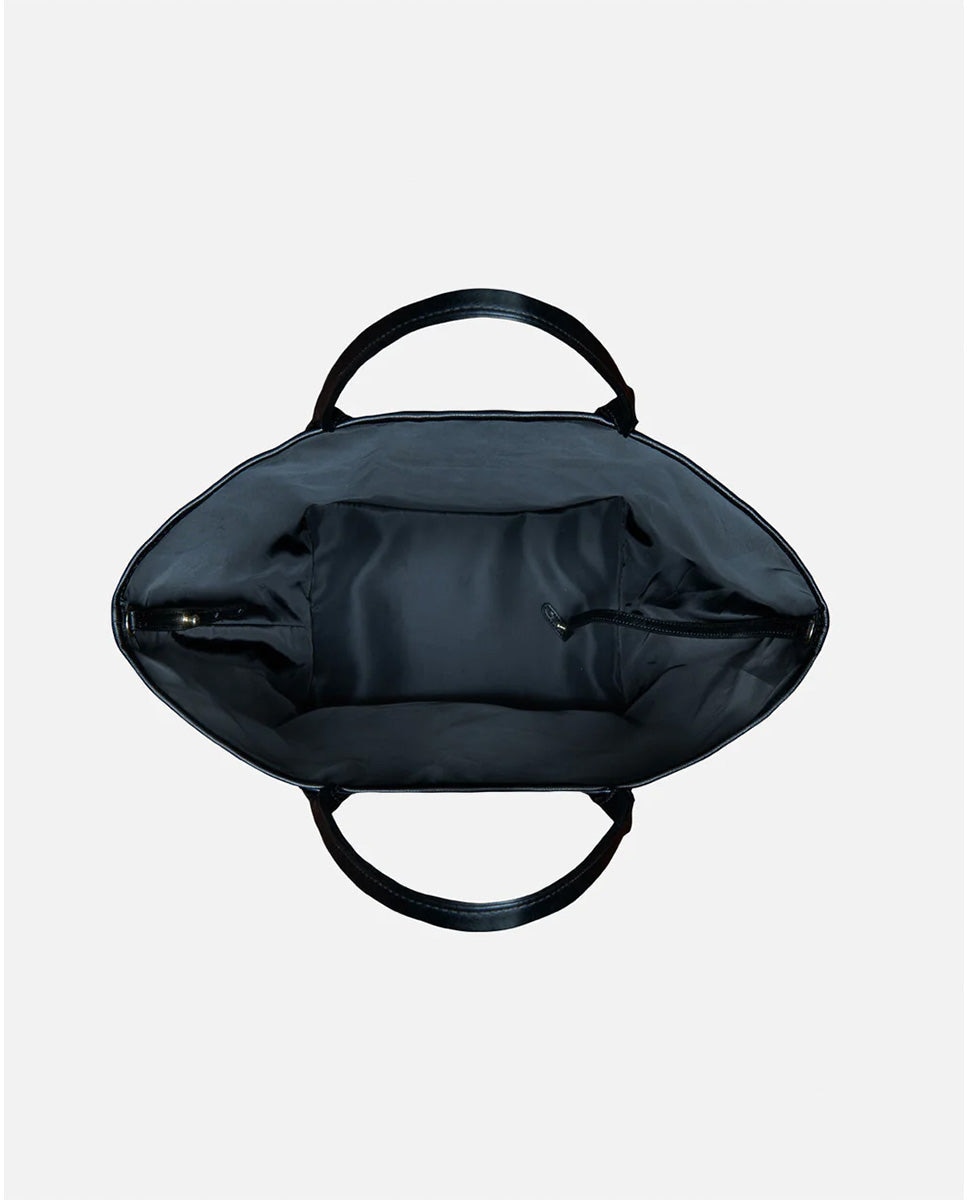 Bolso shopper born arrow - Lonbali - Negro Negro-2