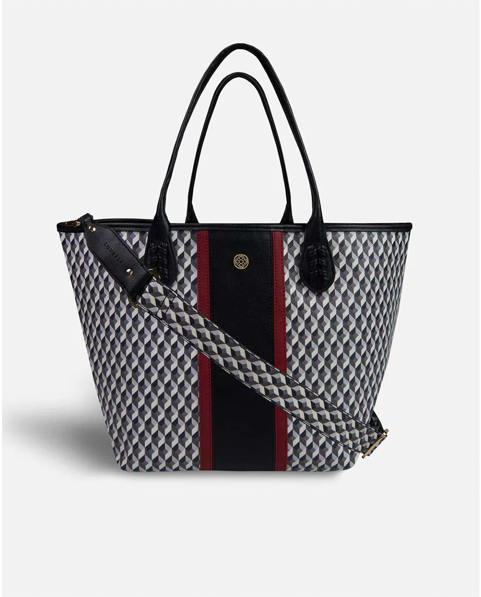 Bolso shopper born arrow - Lonbali - Negro Negro-4