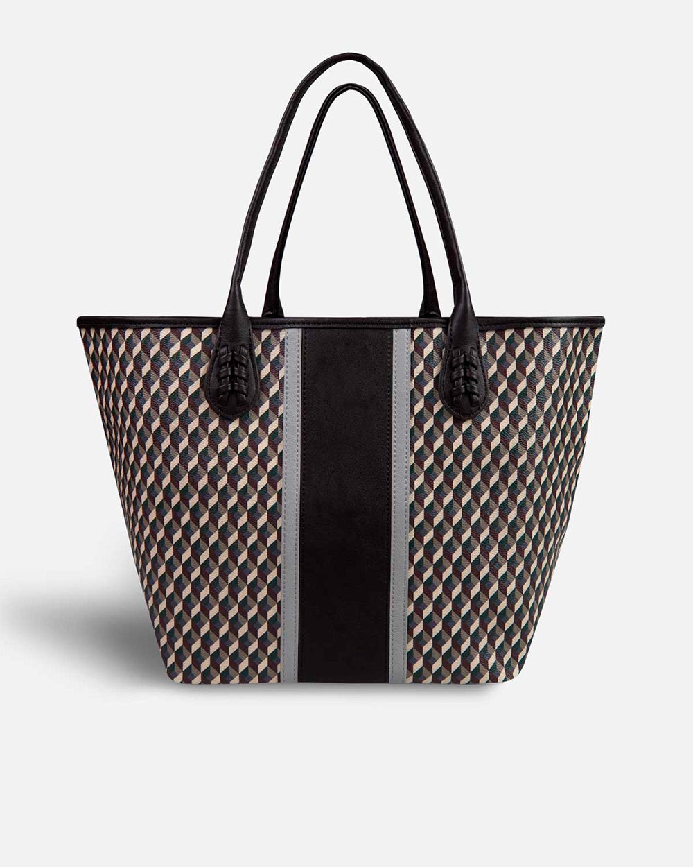 Bolso shopper born arrow - Lonbali - Marrón Marrón-5