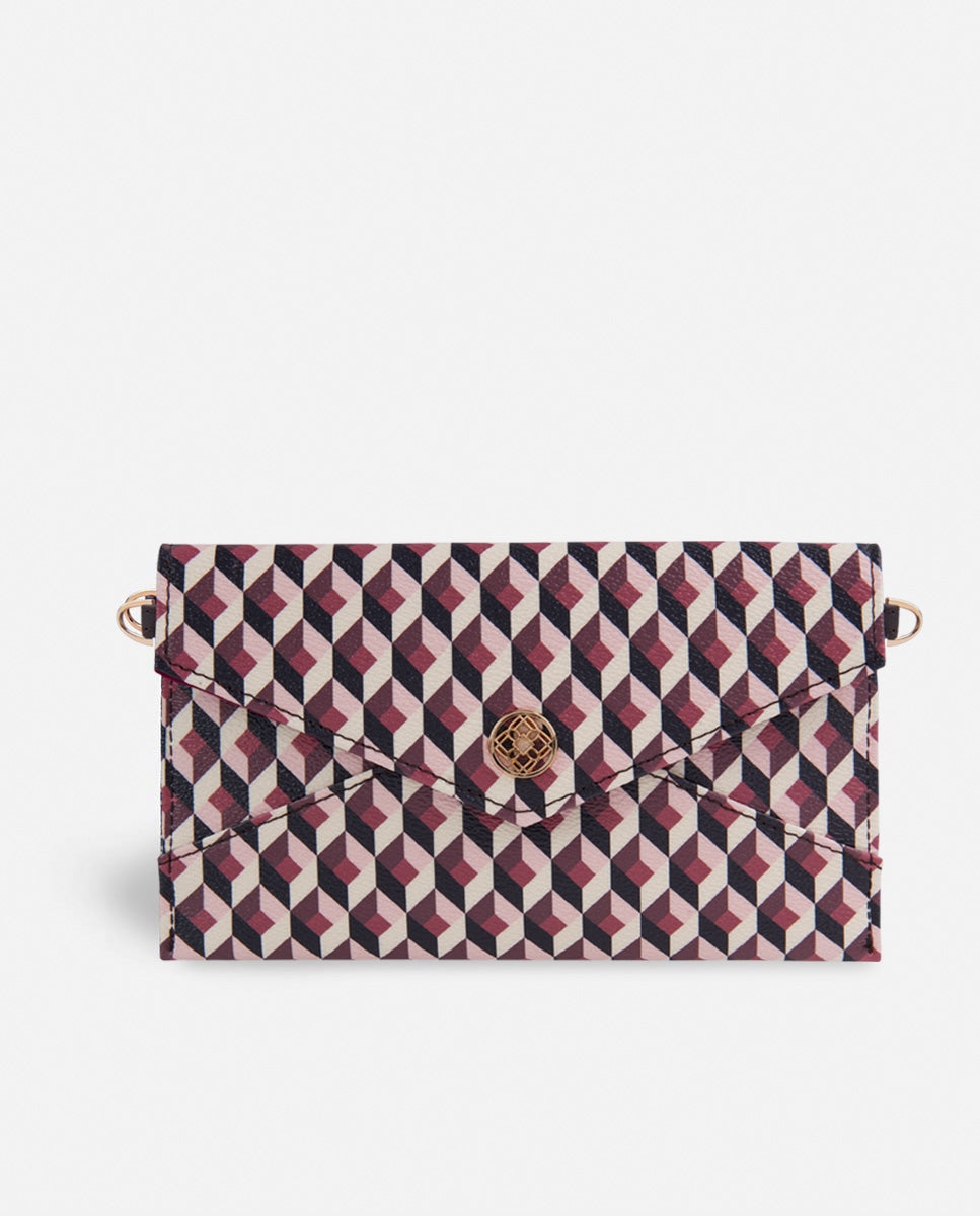 Cartera xxl born con cierre - Lonbali - Rosa Rosa-1