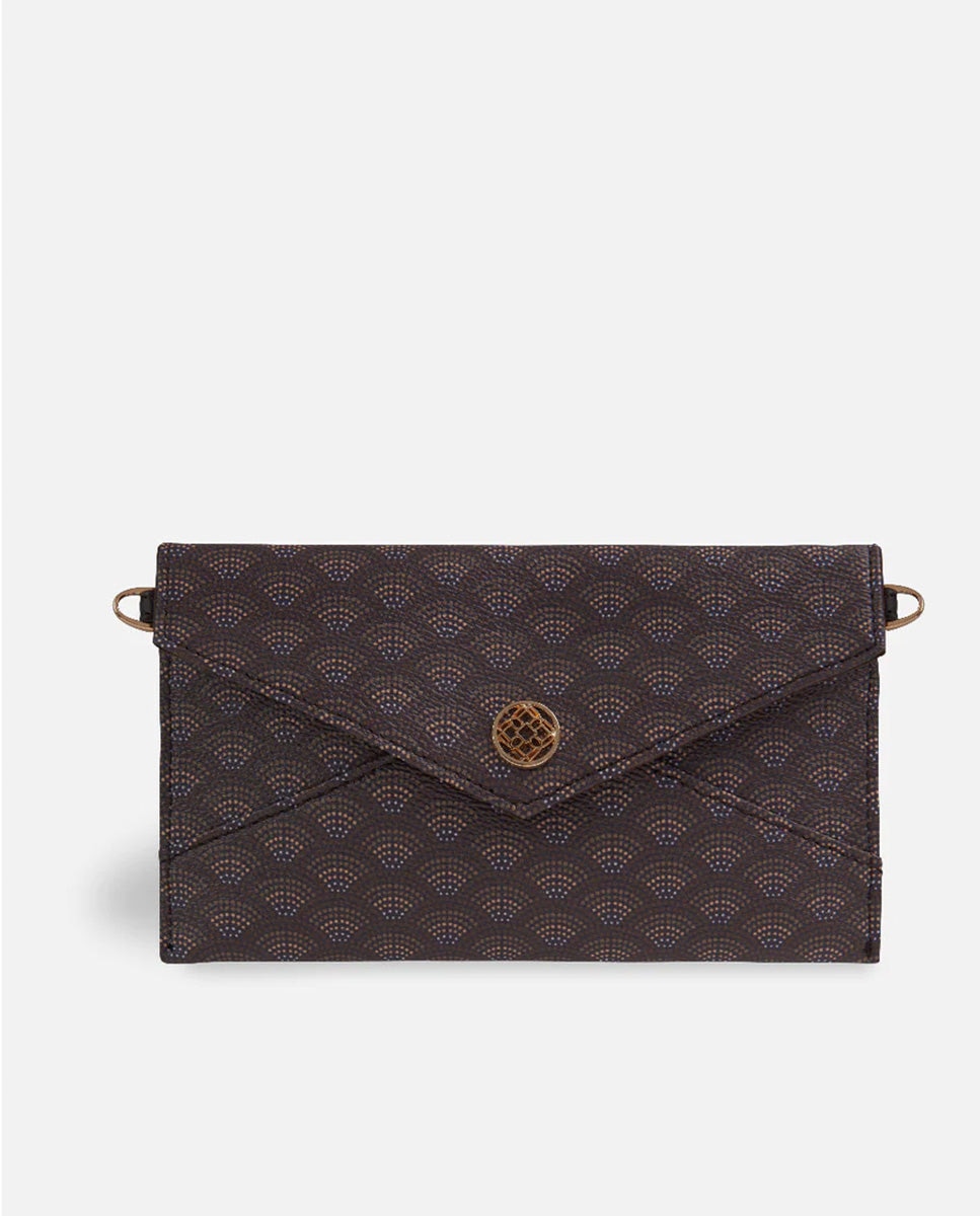 Cartera xxl kubu con cierre y compartimentos - Lonbali - Marrón Marrón-1