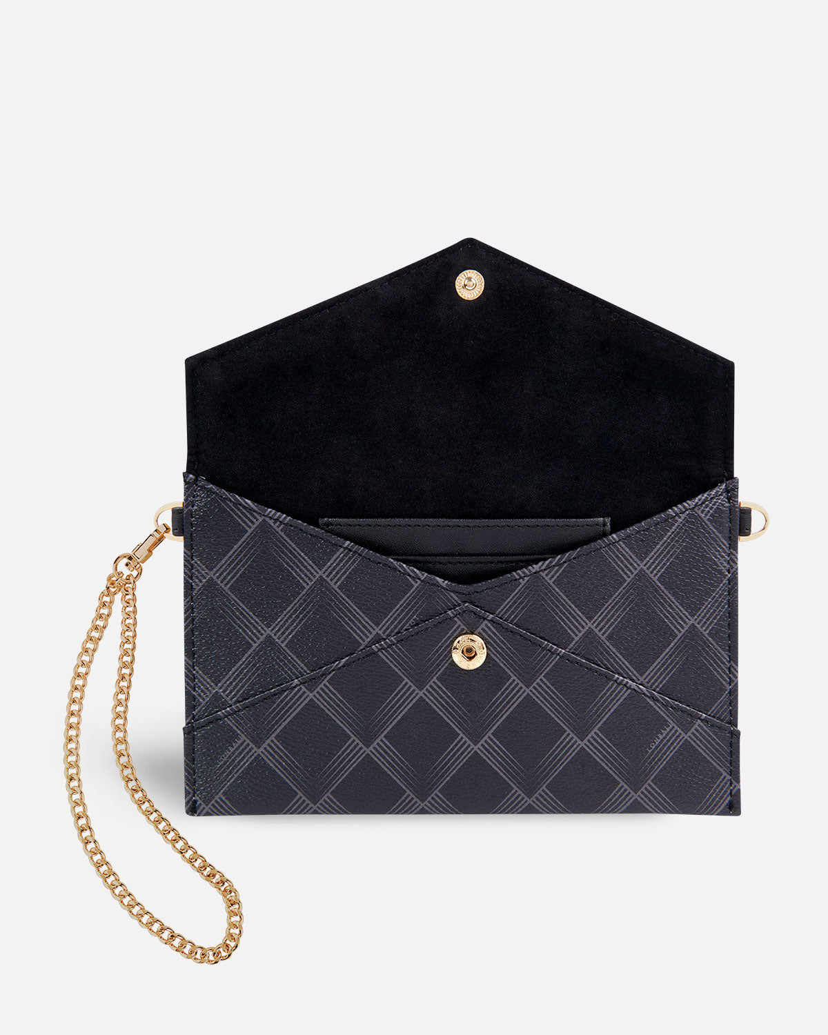 Cartera xxl kensington con cierre - Lonbali - Negro Negro-4