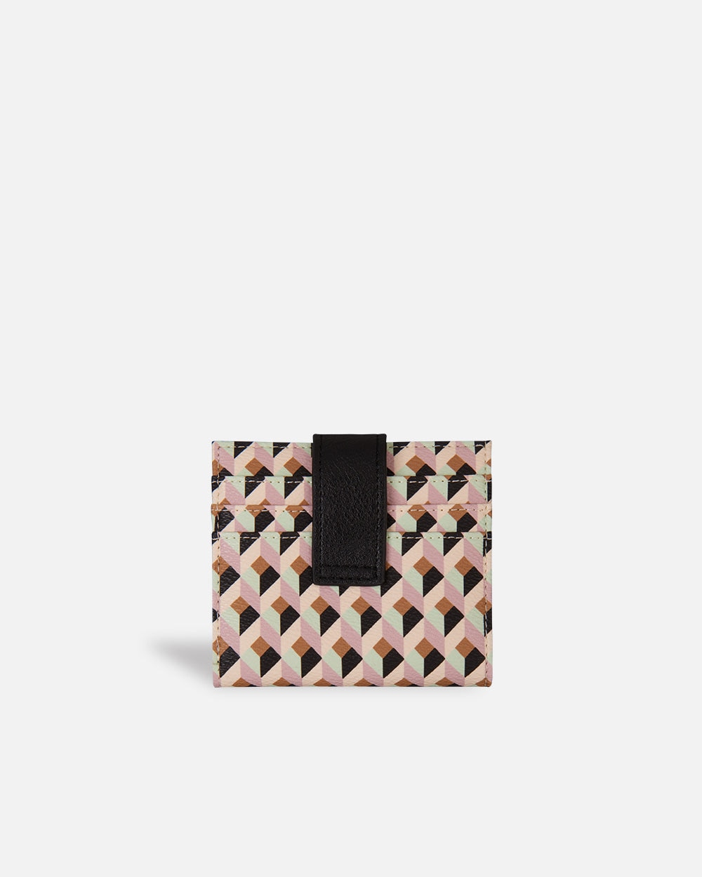 Billetera cuadrada born con cierre - Lonbali - Rosa Rosa-2