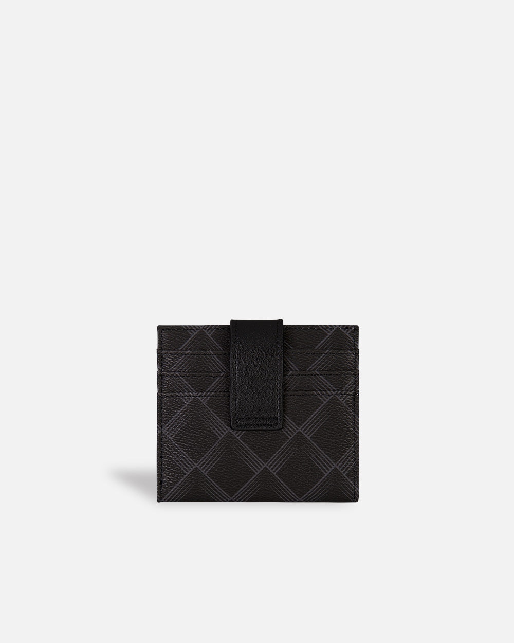 Billetera cuadrada kensington con cierre - Lonbali - Negro Negro-3