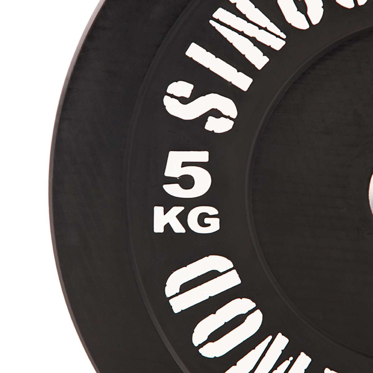 Disco de caucho Training 5 Kg Singularwod - Negro Negro-5
