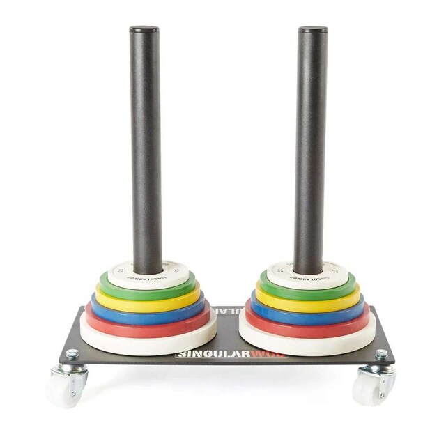 Imagen 0 de Bumper Stacker Soporte de Discos Mini con Ruedas SingularWod