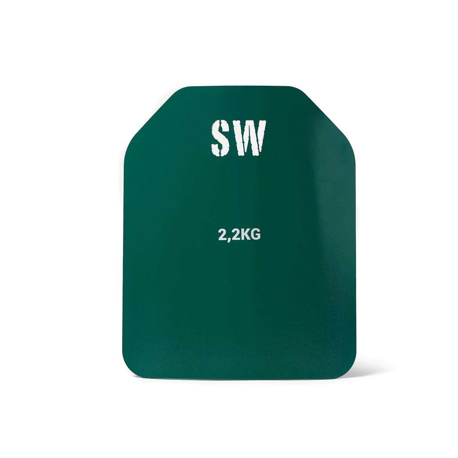 Imagen 0 de Placas para chaleco táctico Singularwod Azul