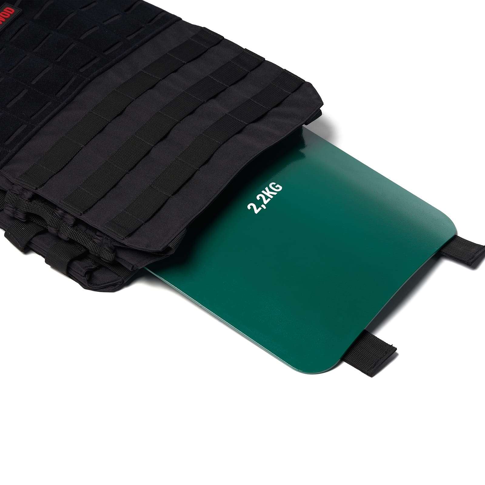 Placas para chaleco táctico Singularwod - Verde Verde-2