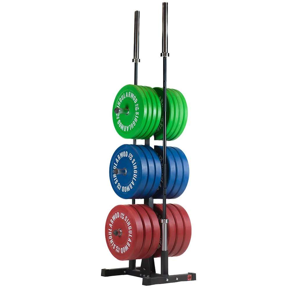 Imagen 2 de Soporte de discos vertical Singularwod - Negro Negro