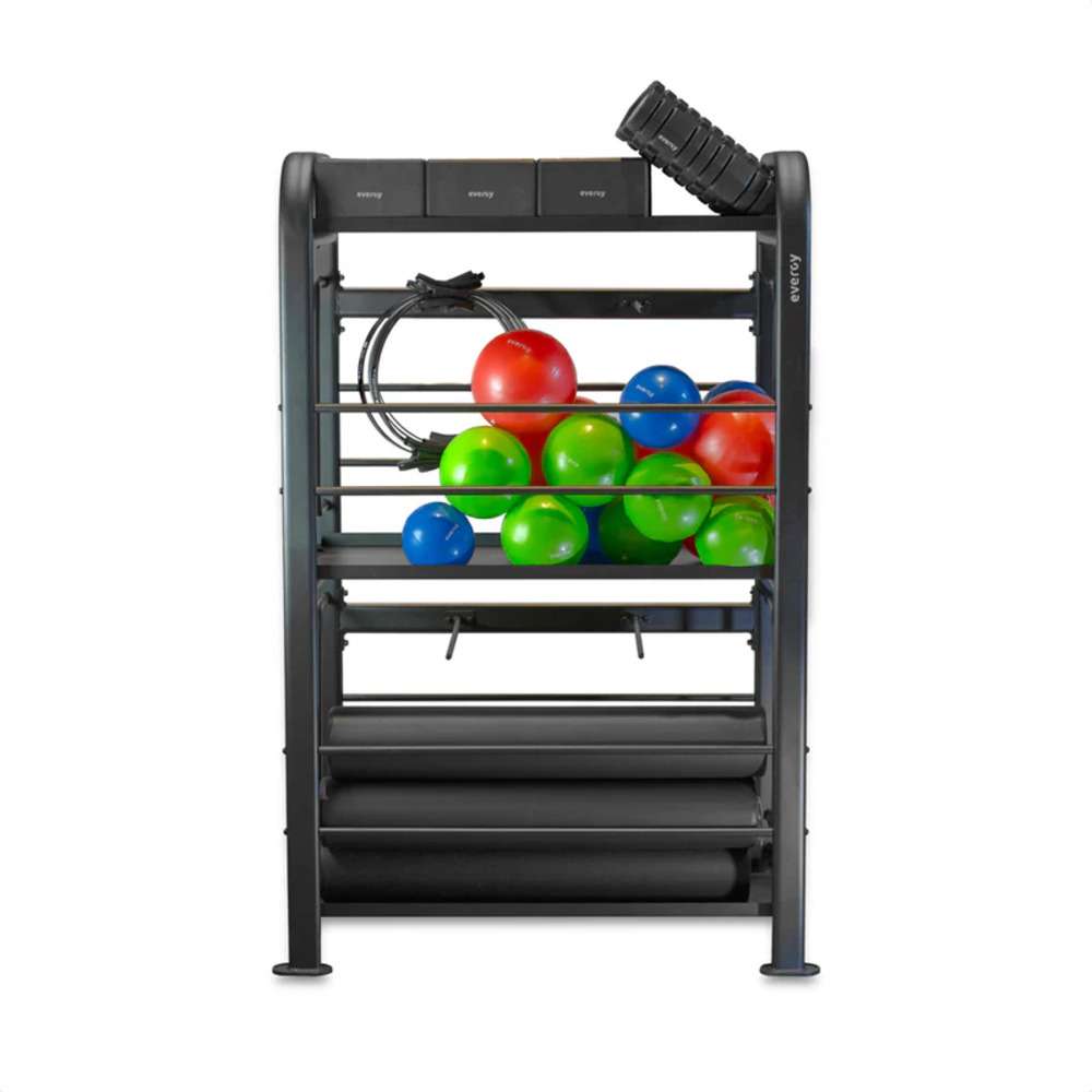 Soporte Material Pilates Evergy - Negro Negro-2