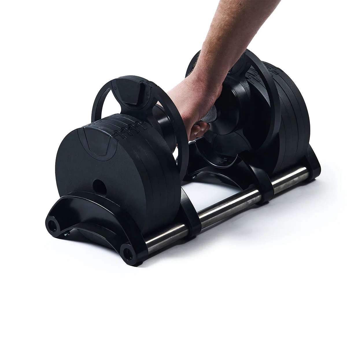 mancuerna ajustable Weights 20 Kg Evergy - Negro Negro-2