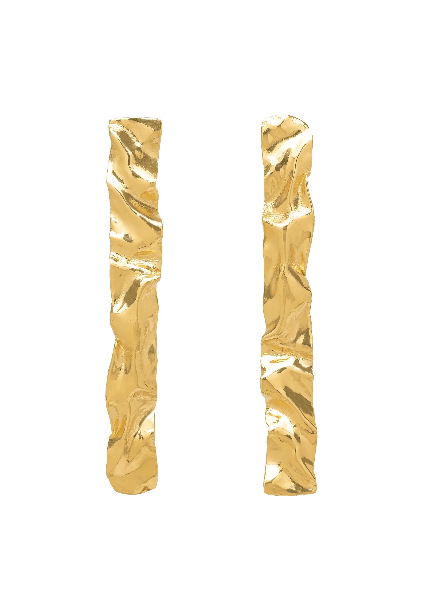 Pendientes bañados en oro - Lavani Jewels - Dorado Dorado-1