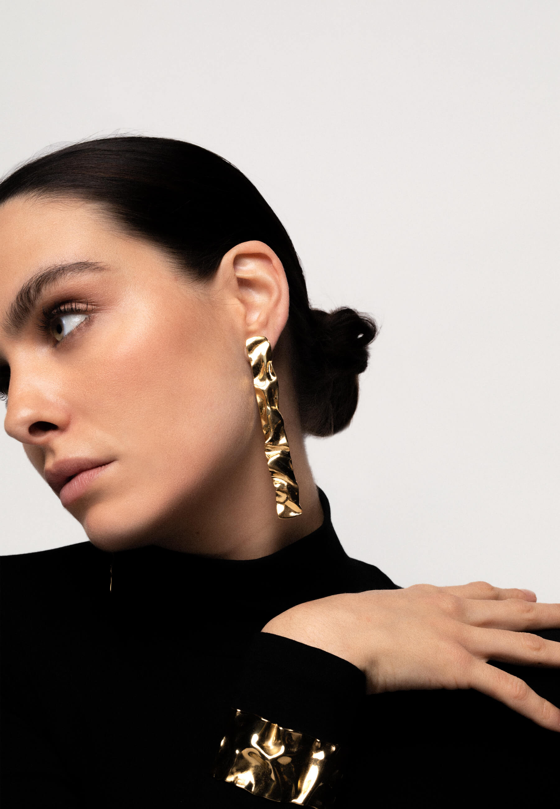 Pendientes bañados en oro - Lavani Jewels - Dorado Dorado-4