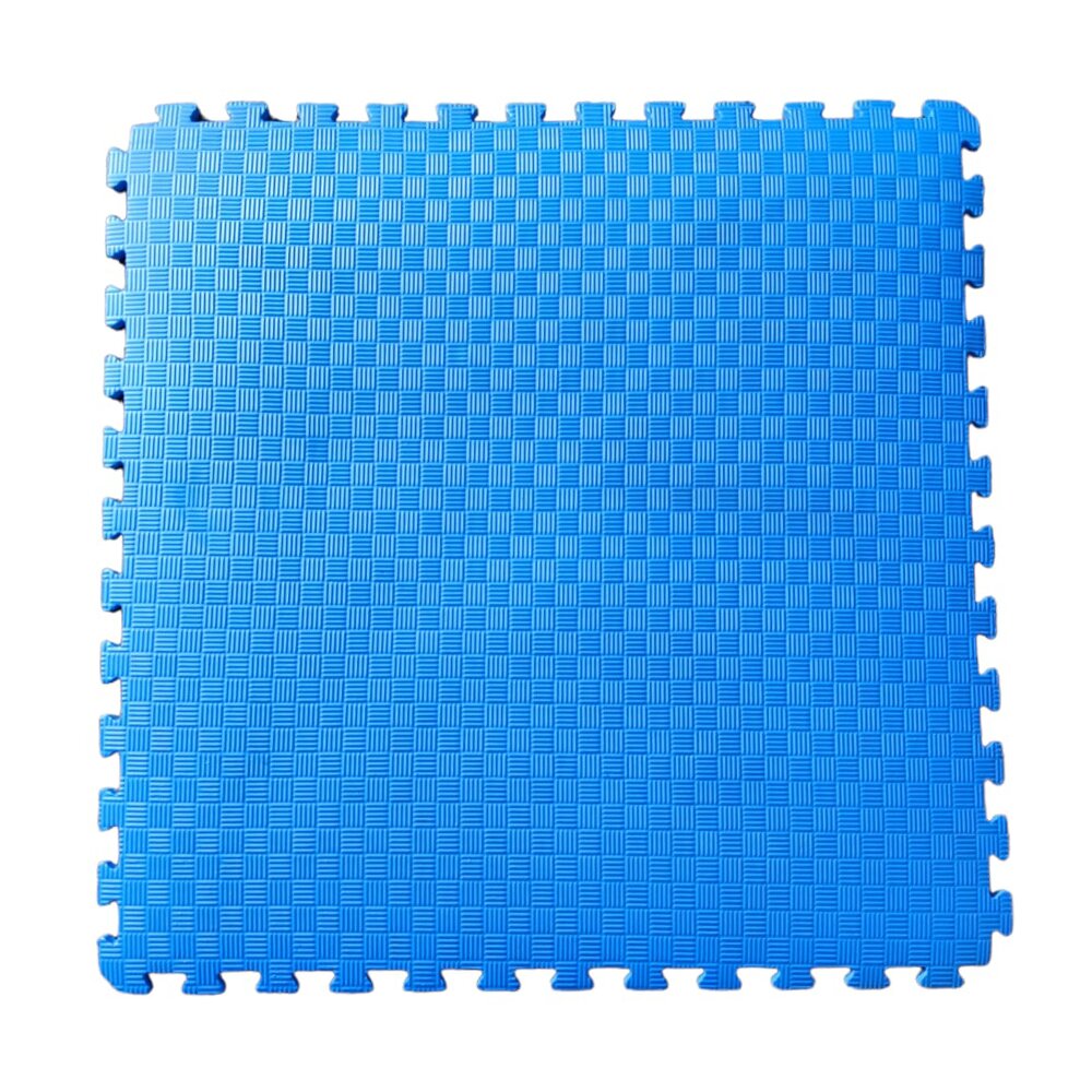 Imagen 6 de Set de 10 unidades Tatami Profesional Puzzle Fitness Tech - Azul / Rojo Azul / Rojo