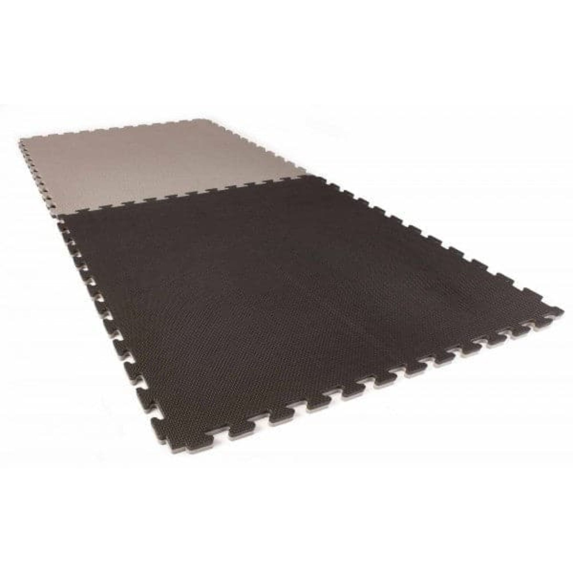 Imagen 7 de Set de 10 unidades Tatami Profesional Puzzle Fitness Tech - Negro / Gris Negro / Gris