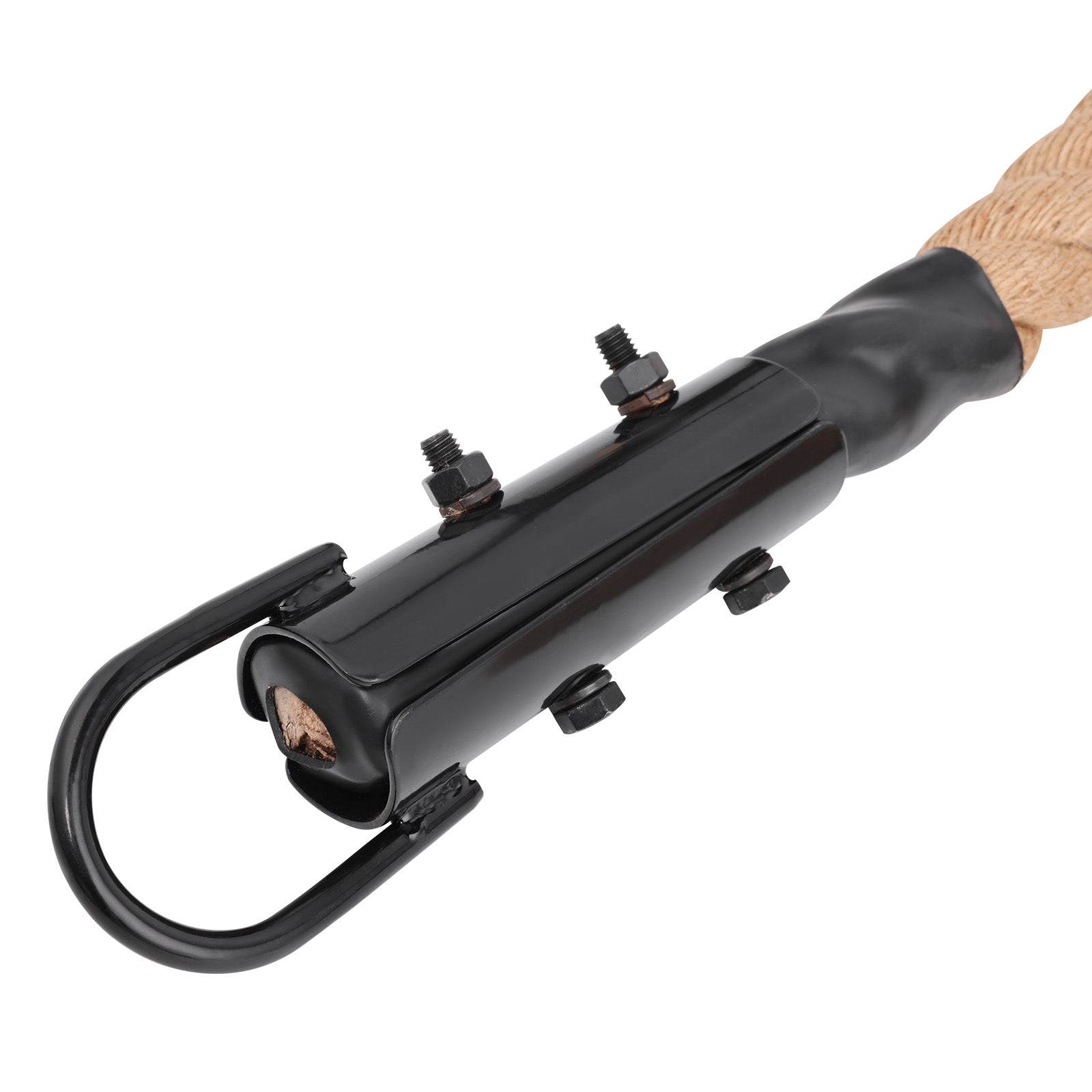 Imagen 9 de Cuerda para Trepar sin nudos Fitness Tech - Marrón Marrón