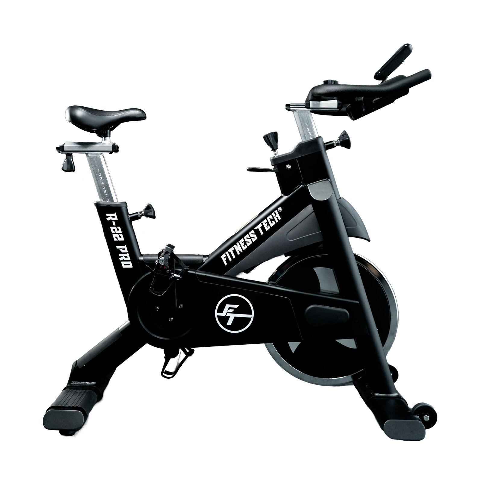 Bicicleta Indoor R-22 Pro Series Fitness Tech - Negro Negro-1