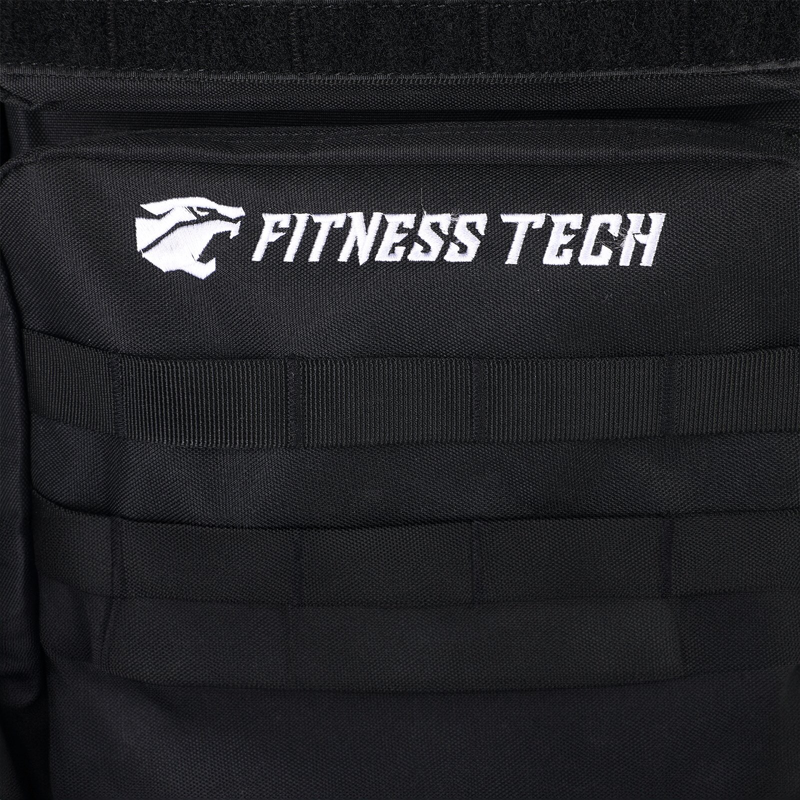 Mochila táctica 45L con sistema molle impermeable Fitness Tech - Negro Negro-2