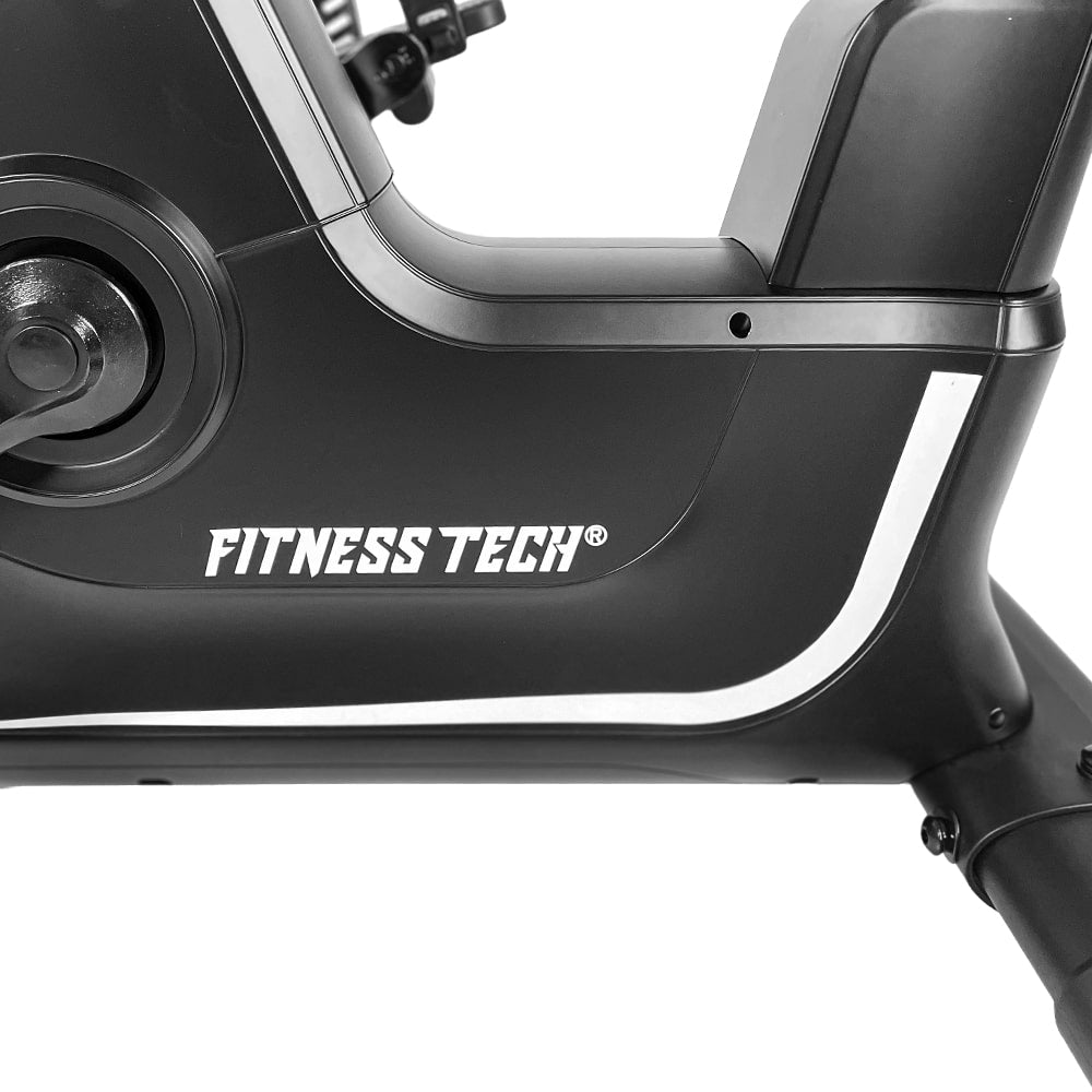Bicicleta Estática V-9 Pro Series Pantalla Táctil HD 15,6" Fitness Tech - Negro Negro-3