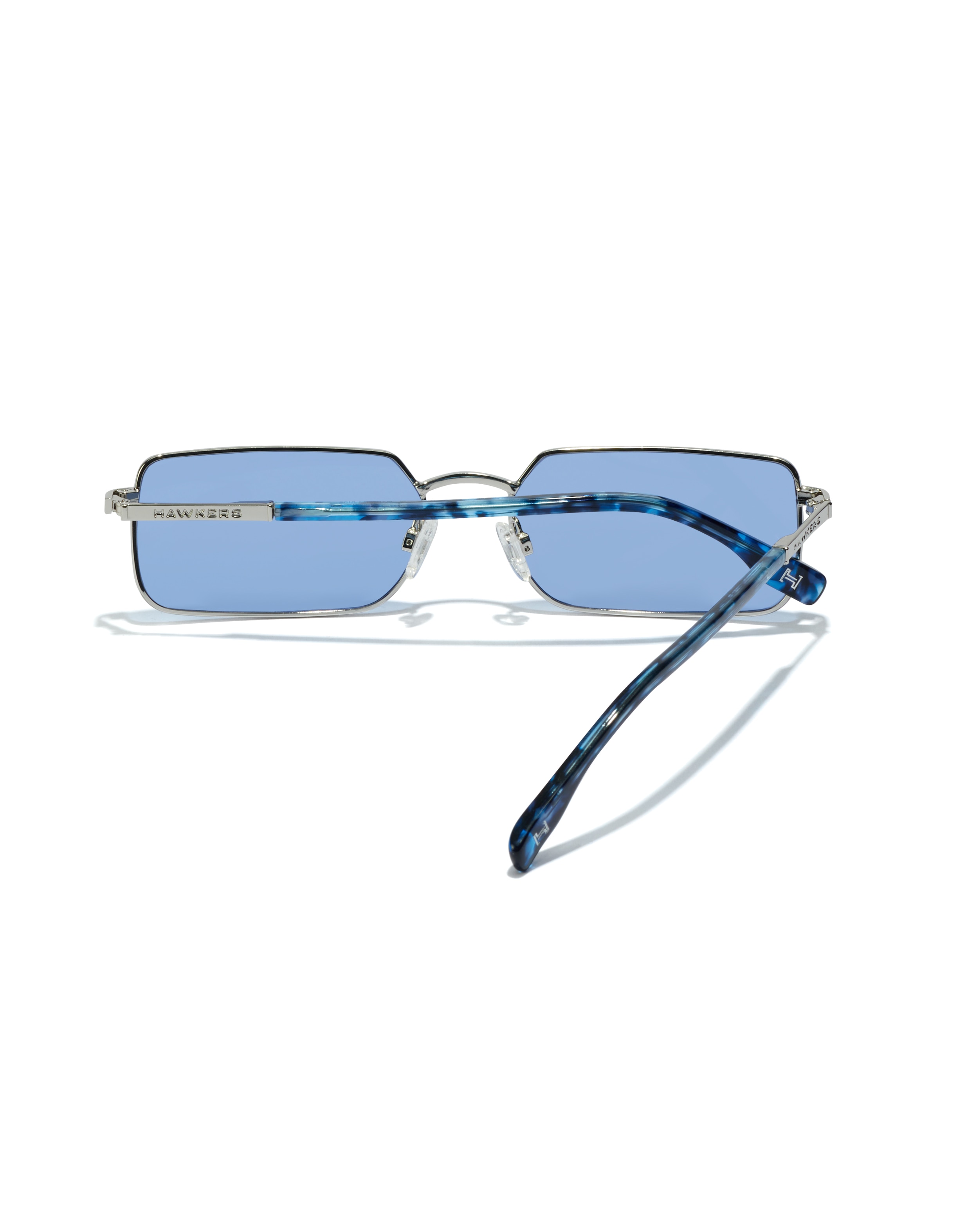 Gafas de sol unisex Hawkers con montura rectangular color - Plata Plata-4