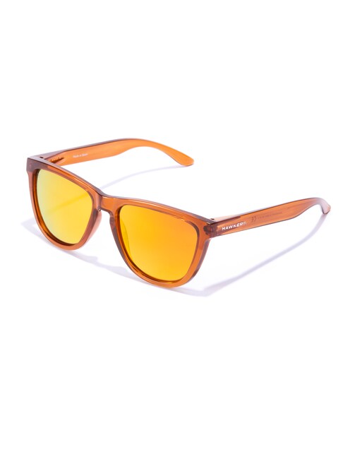 Imagen 0 de Gafas de sol de hombre Hawkers ONE RAW cuadrada en color marron