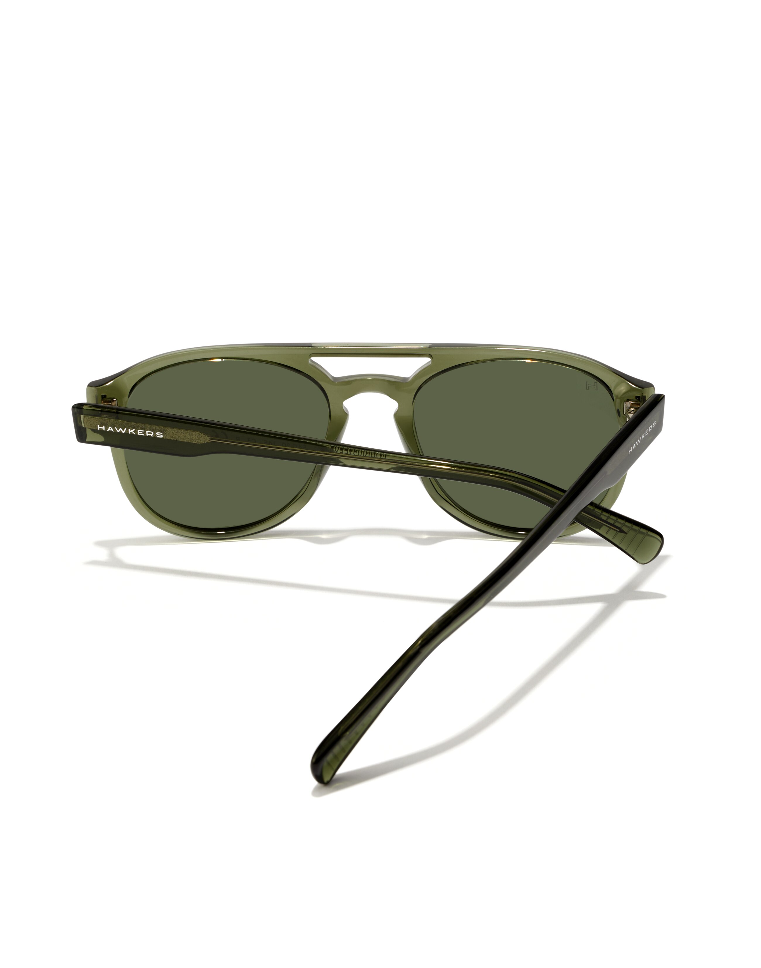 Gafas de sol unisex Hawkers con montura aviador verde y cristal polarizado Hawkers El Corte Ingles