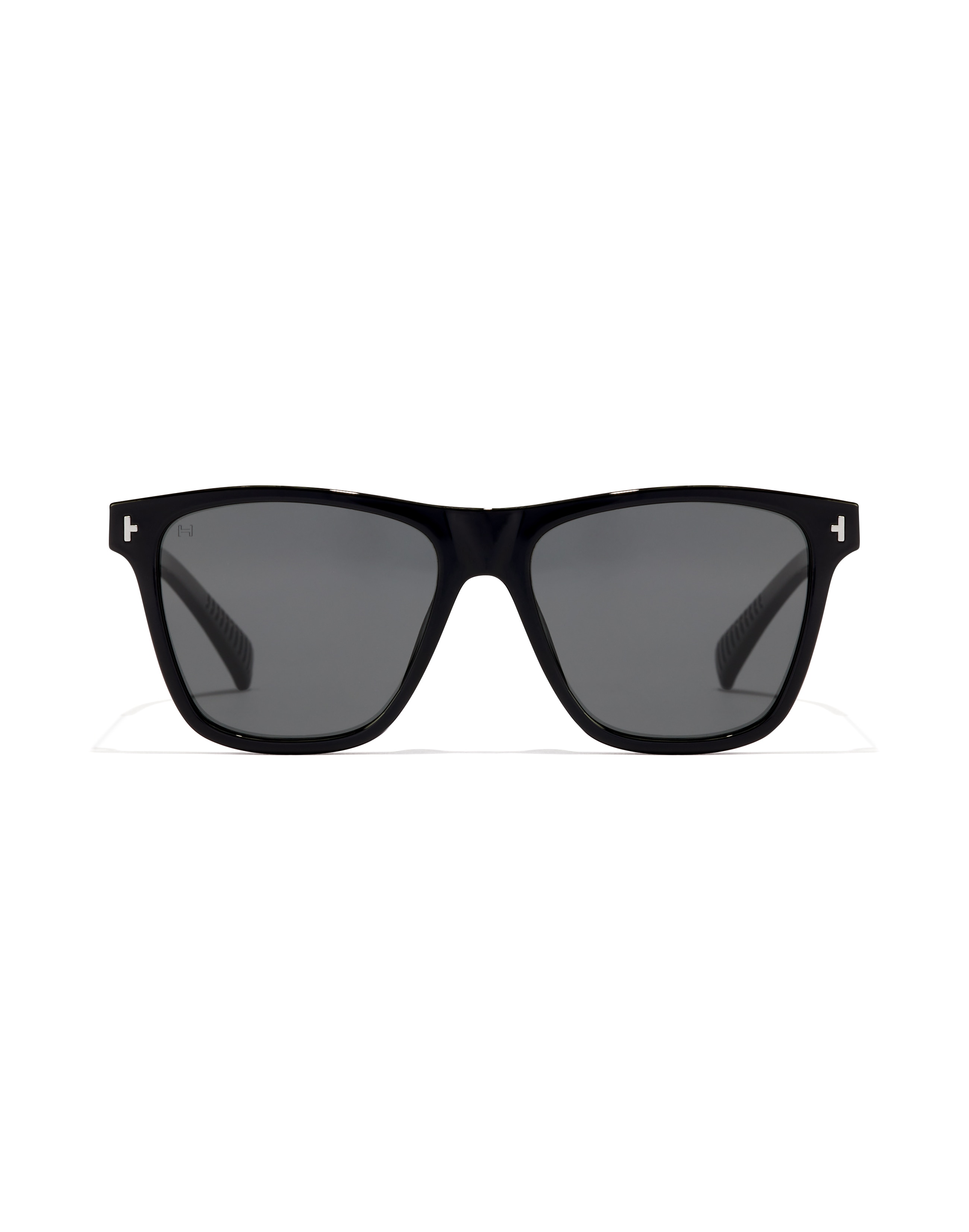 Gafas de sol unisex Hawkers con montura cuadrada plateada y cristal polarizado - Plata Plata-2