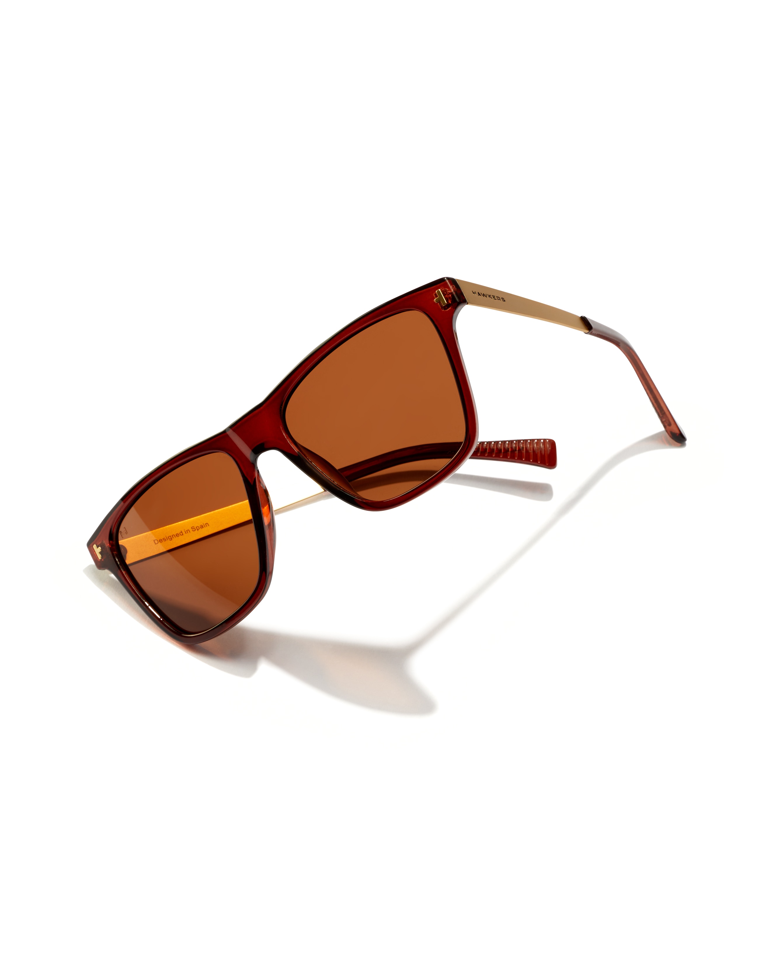 Gafas de sol de hombre hawkers one ls metal polarizado - Marrón Marrón-4