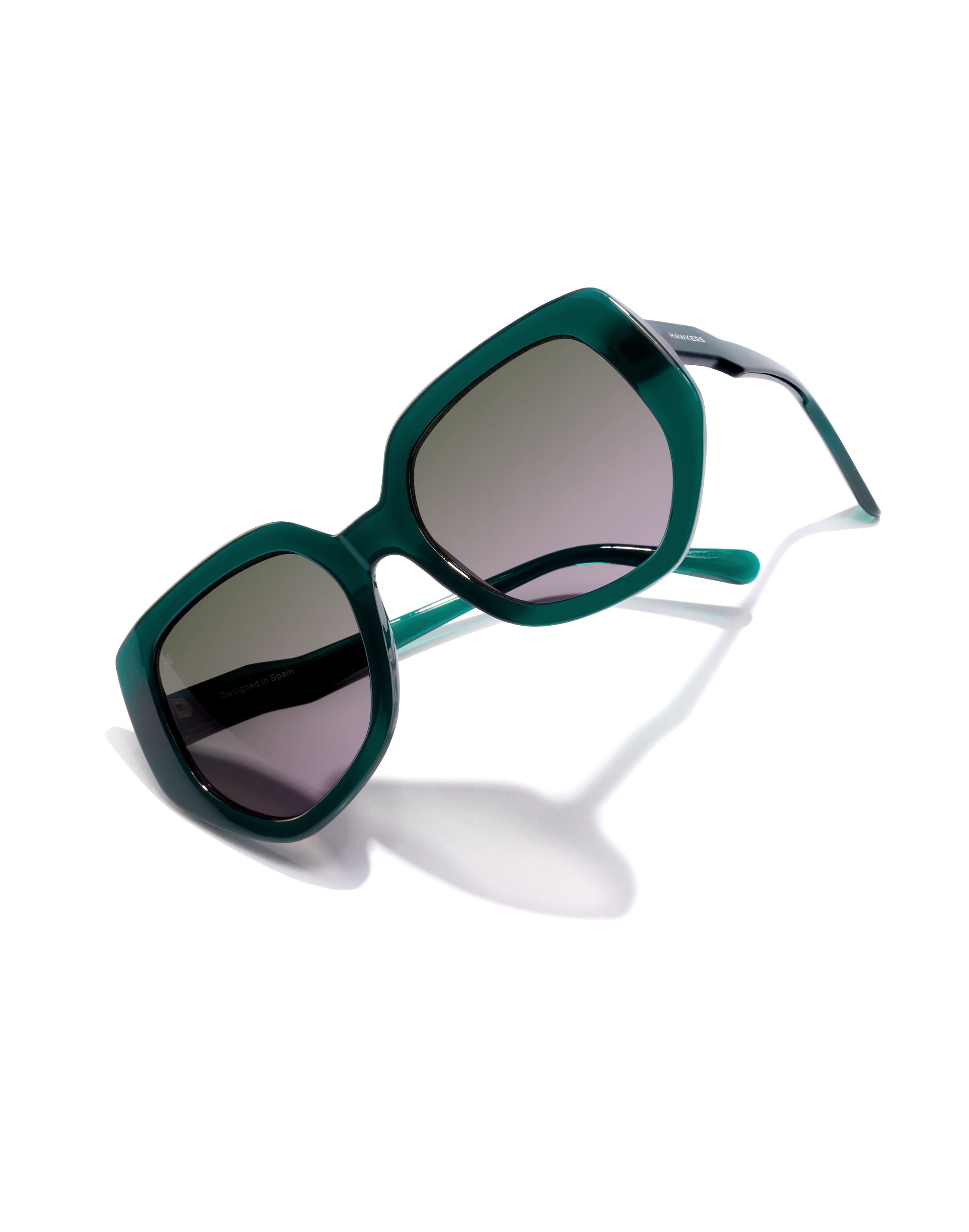 Gafas de sol de mujer Hawkers MIA mariposa en color verde - Verde oscuro Verde oscuro-5