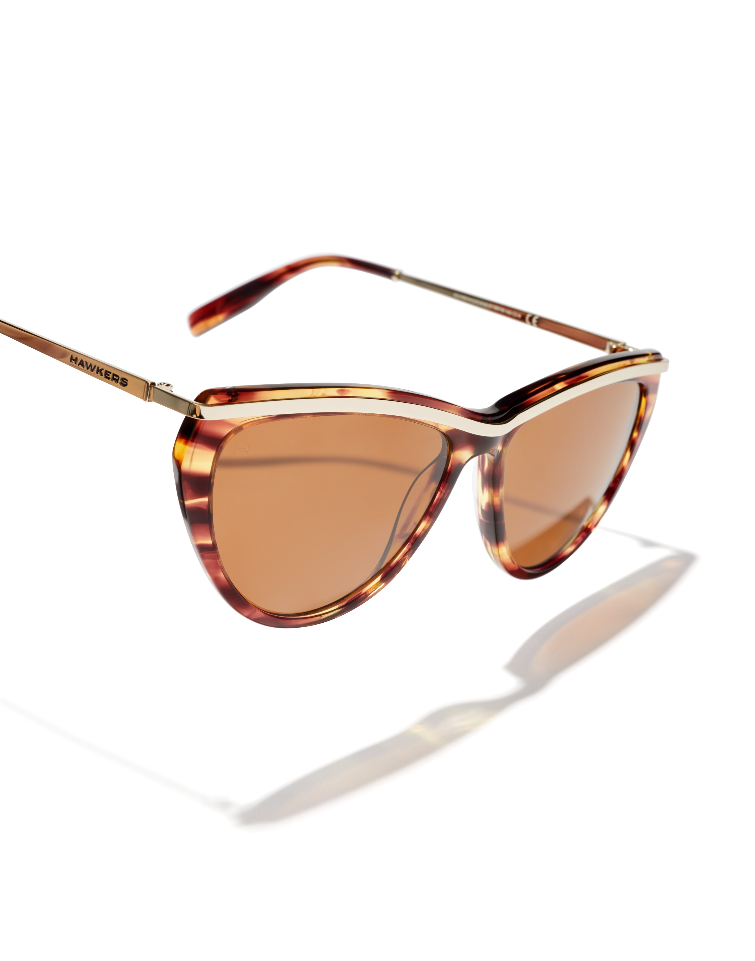 Gafas de sol de mujer Hawkers BOW - Marrón Marrón-5