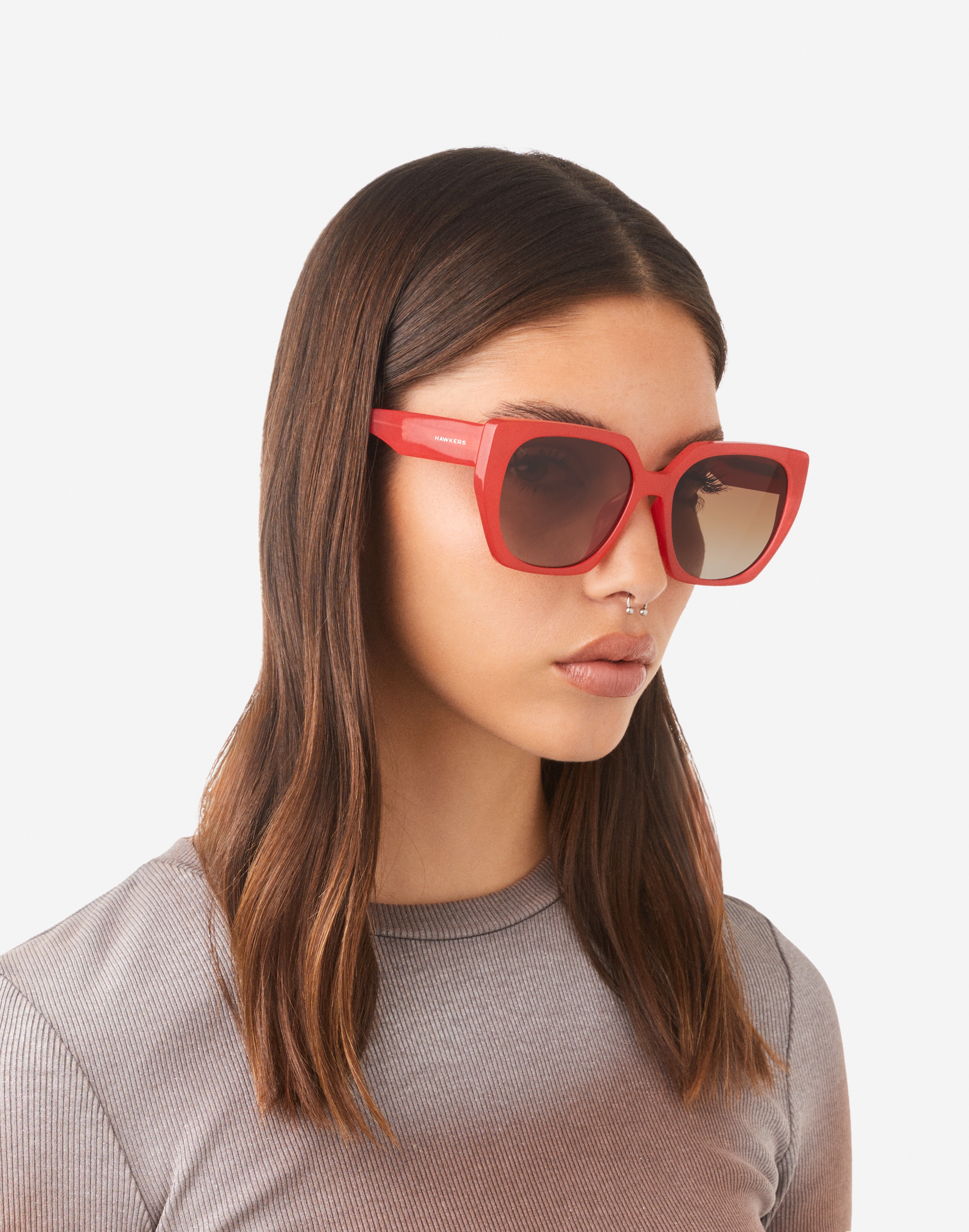 Gafas de sol de mujer Hawkers BOUJEE con montura - Coral Coral-6
