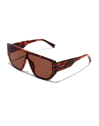 Gafas De Sol Efecto Carey Con Montura Rectangular Estrecha De Topshop