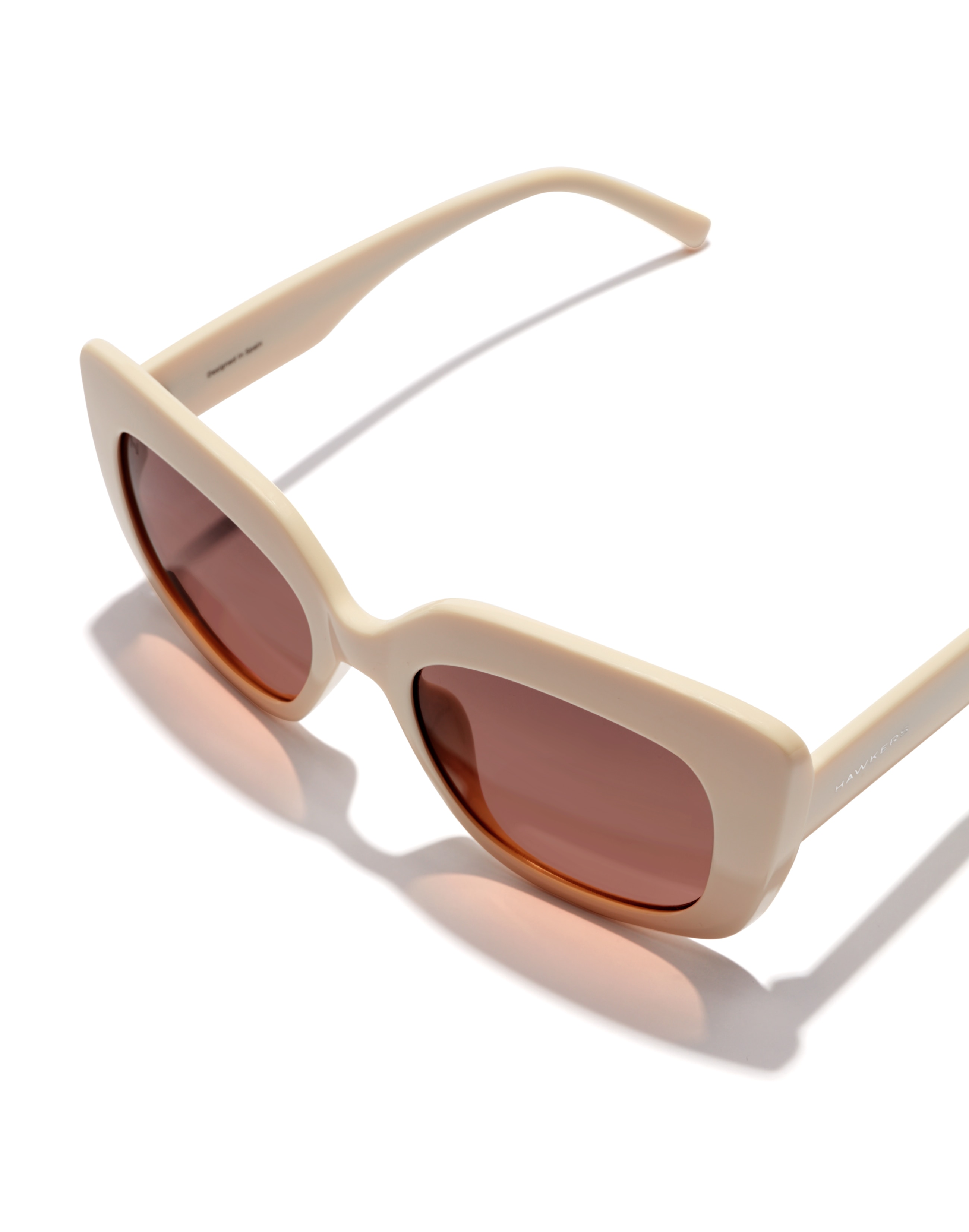 Gafas de sol de mujer Hawkers TANGO con montura - Beige Beige-3