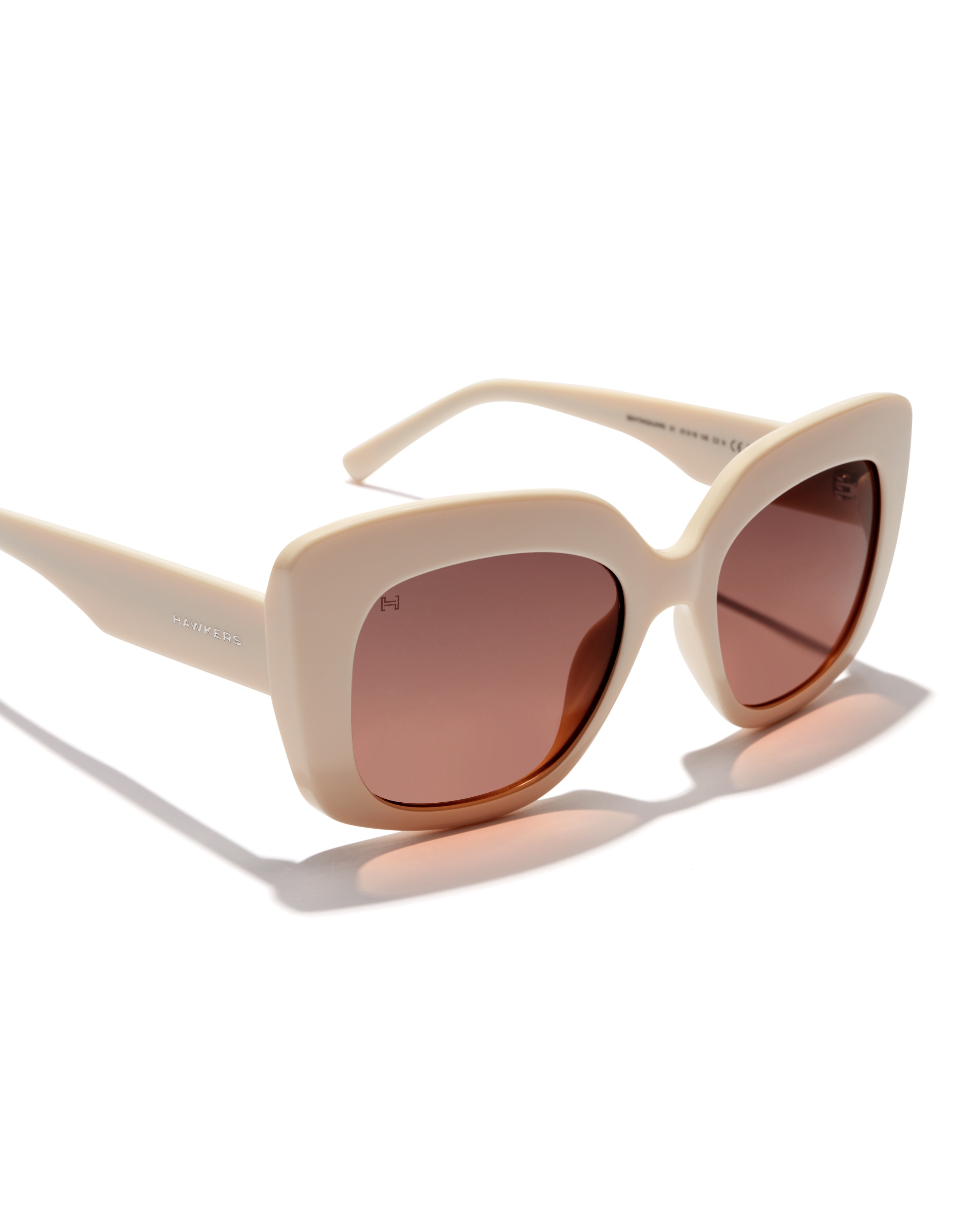 Gafas de sol de mujer Hawkers TANGO con montura - Beige Beige-5