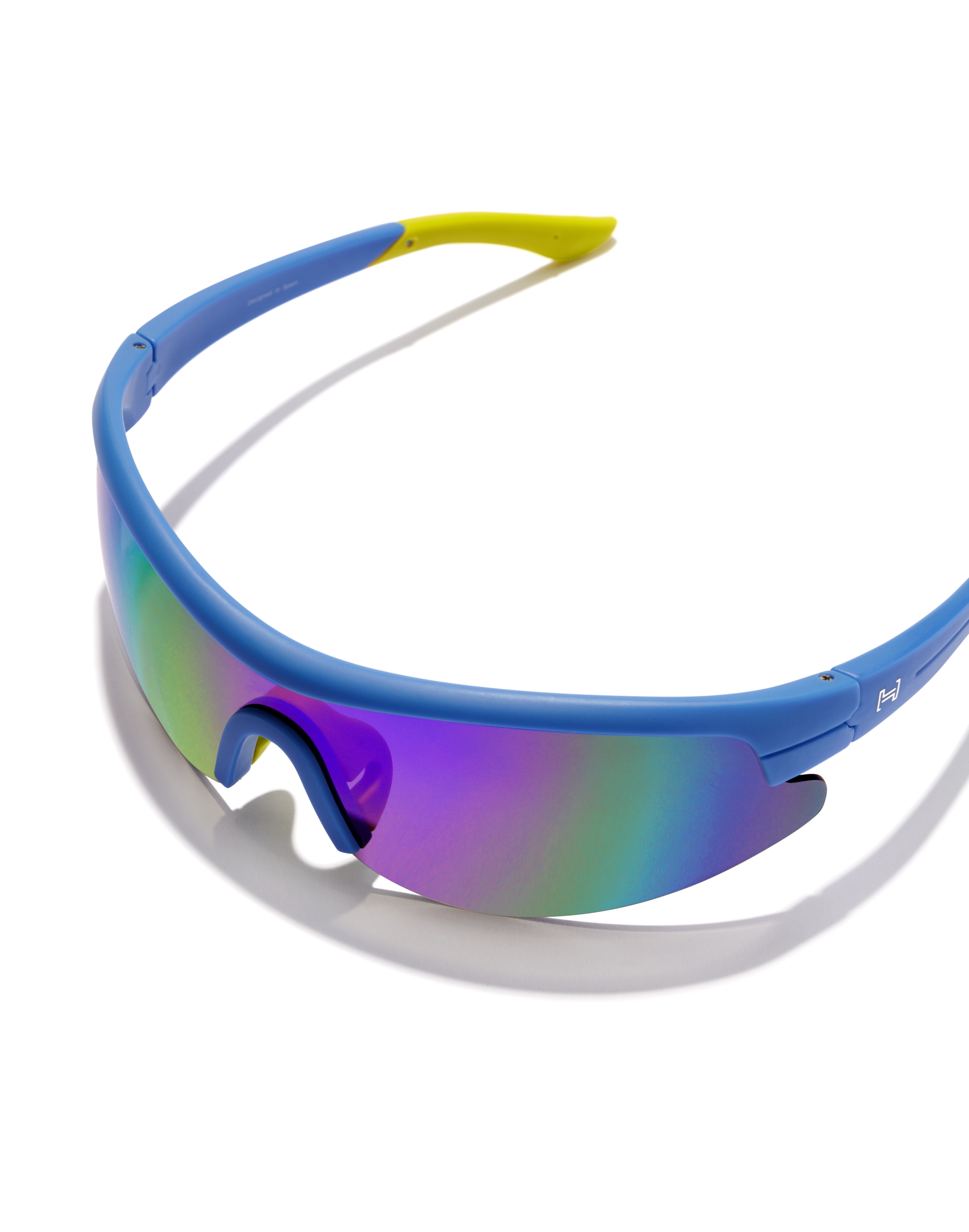 Gafas de sol de hombre Hawkers ACTIVE con montura en azul - Azul / Amarillo Azul / Amarillo-4