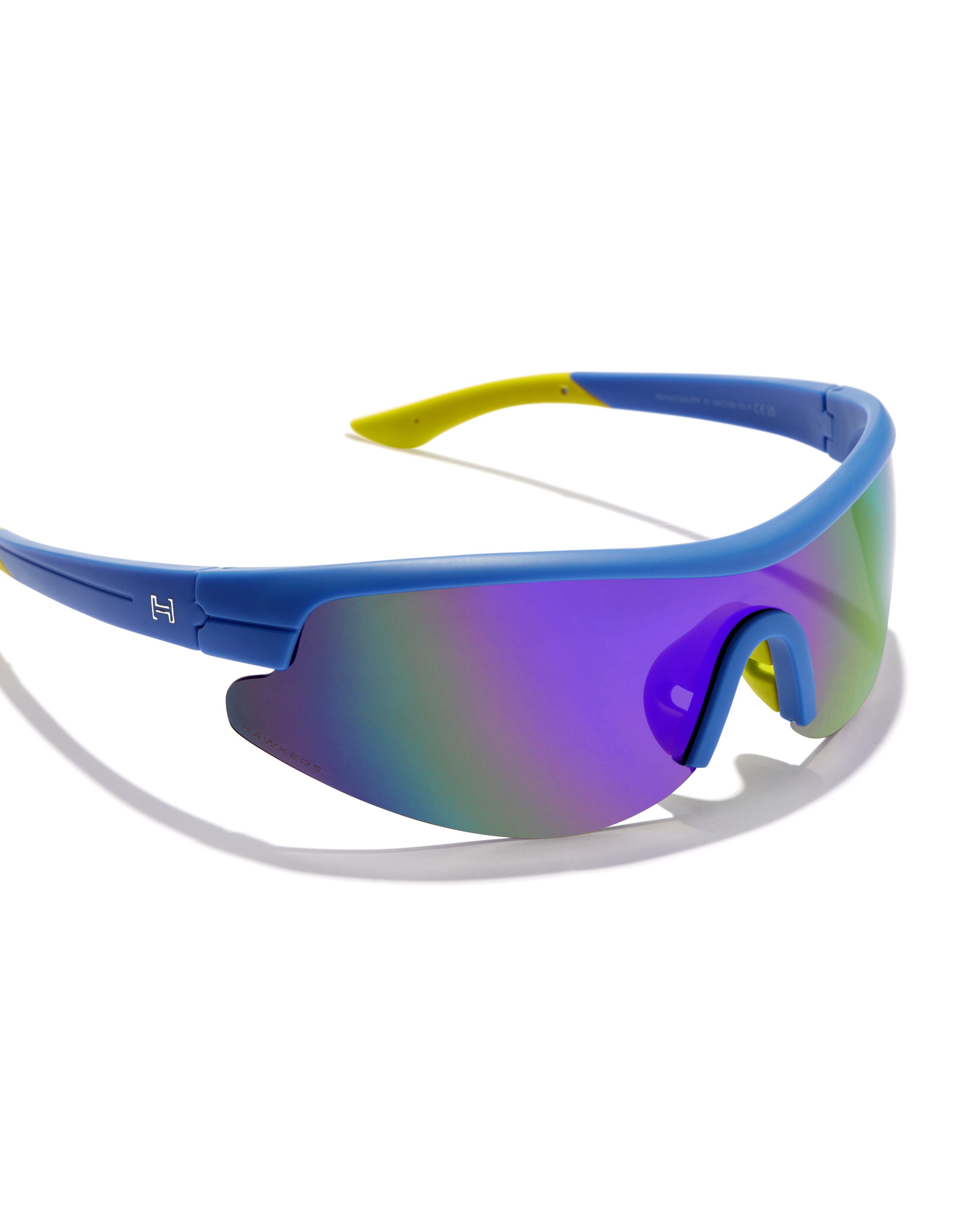 Gafas de sol de hombre Hawkers ACTIVE con montura en azul - Azul / Amarillo Azul / Amarillo-6