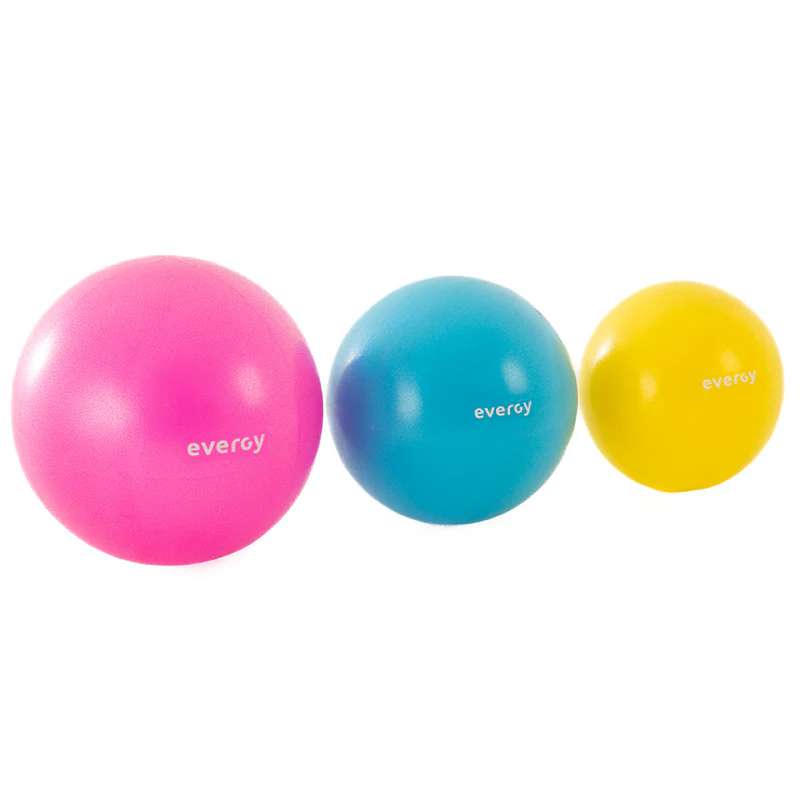 Pelota de pilates 15cm amarilla Evergy - Amarillo Amarillo-2