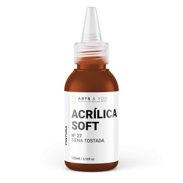 Imagen 0 de Pintura Acrílica Soft Studio Arts & You 120 ml - 27 Siena Tostada